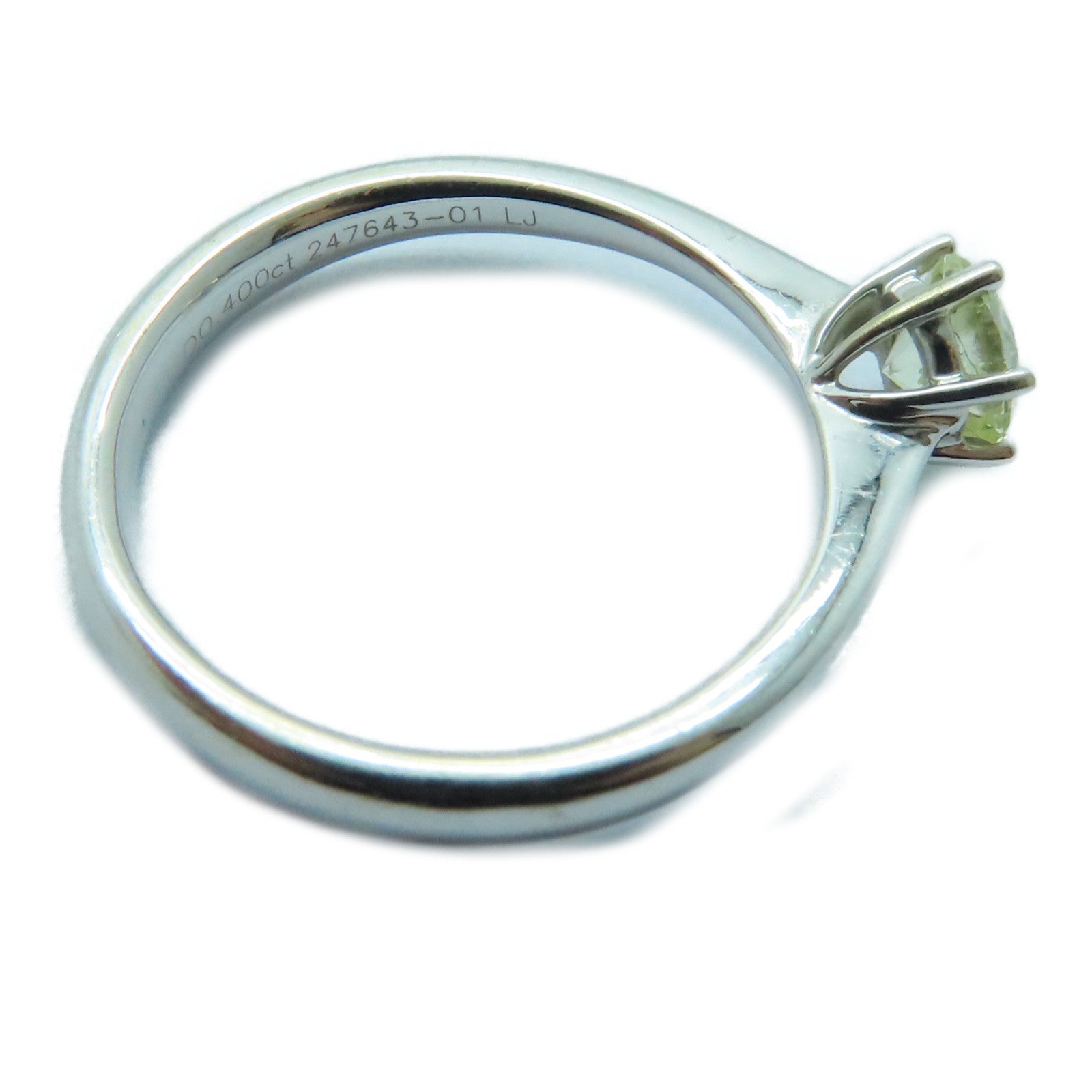 JEWELRY 【激減優惠】18K白金Diamond Ring鑽石戒指US#5