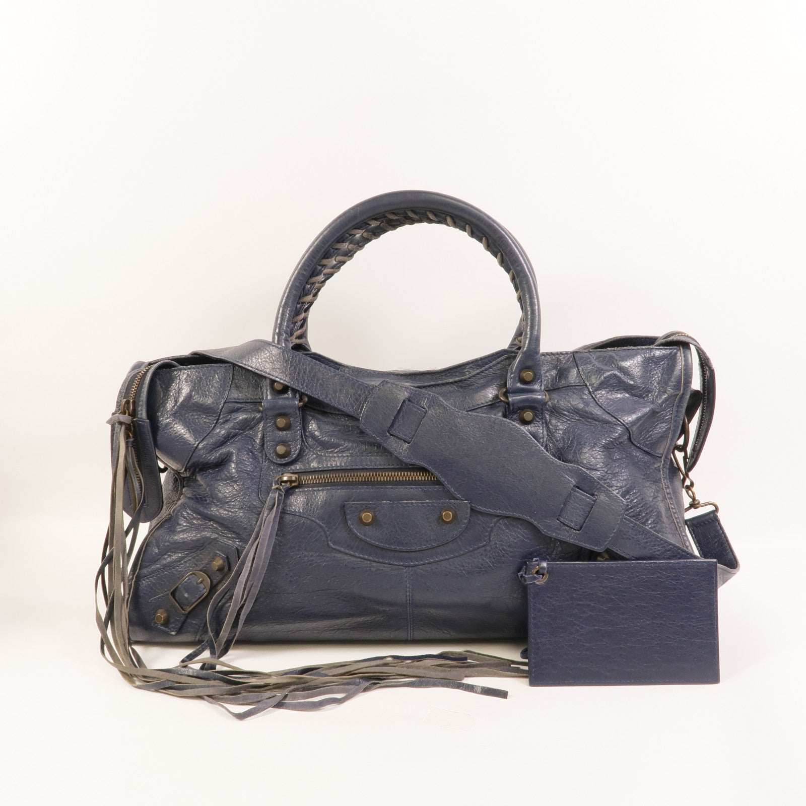 BALENCIAGA 牛皮皮革Classic City手挽肩背兩用袋