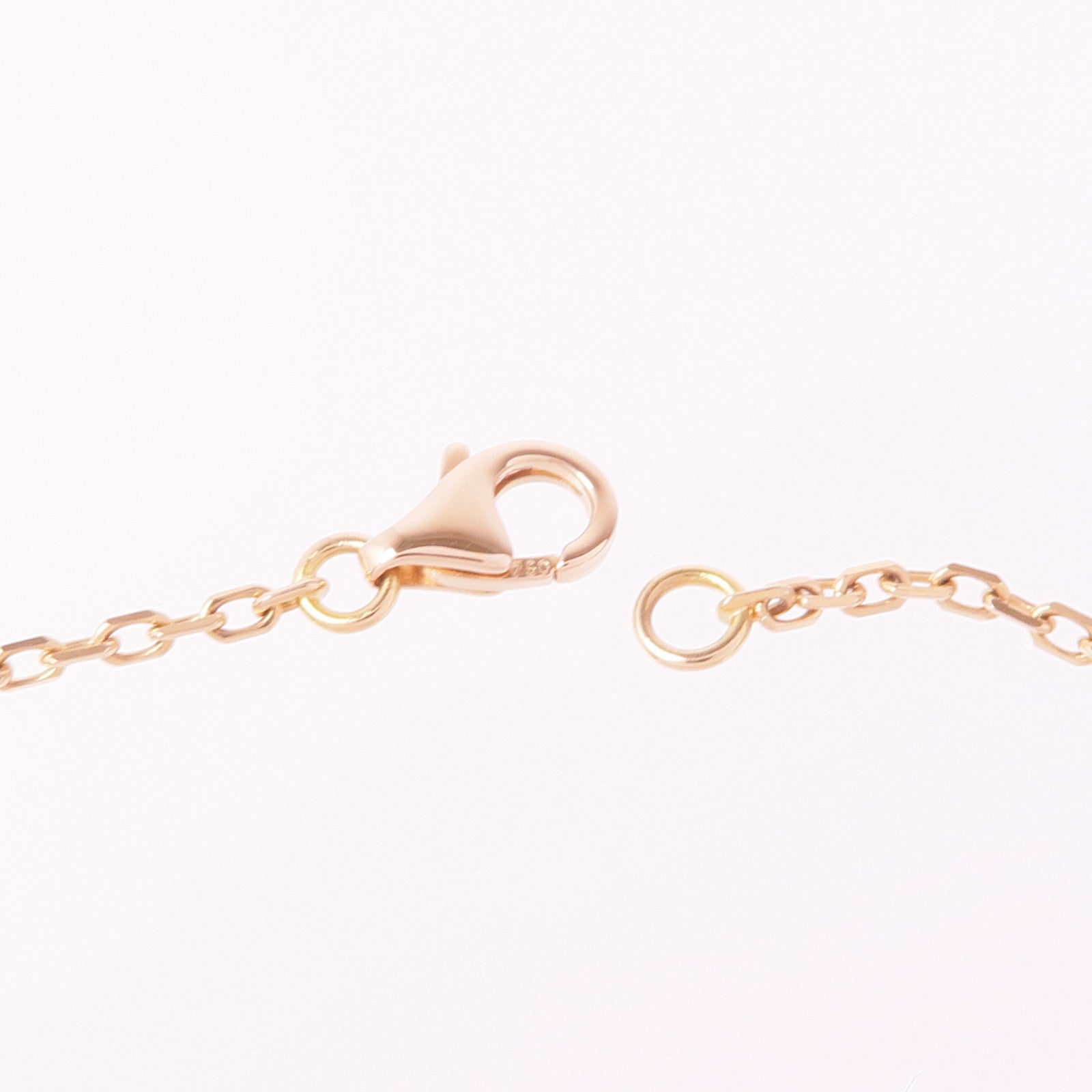 CARTIER 18K黃金/白金/玫瑰金Tricolor Gold Lariat鑽石項鍊