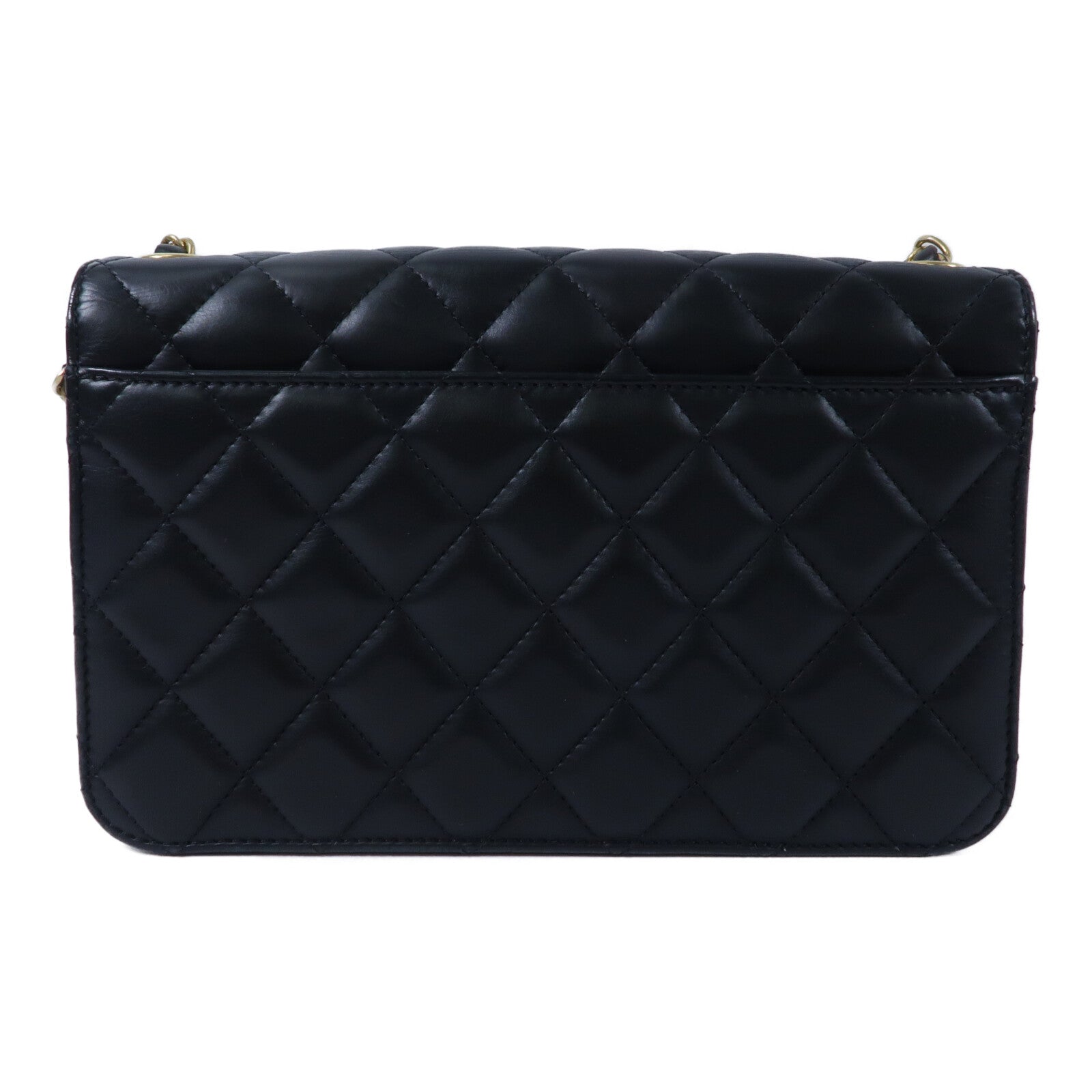 CHANEL 牛皮皮革Chain Shoulder Bag鏈帶肩背袋
