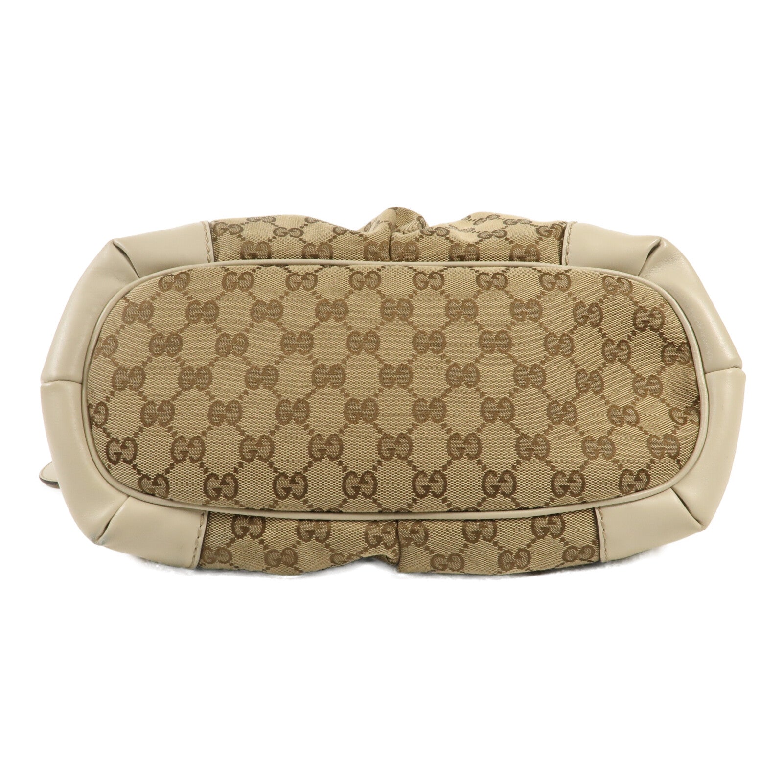GUCCI 帆布Shoulder Bag金扣手挽肩背兩用袋