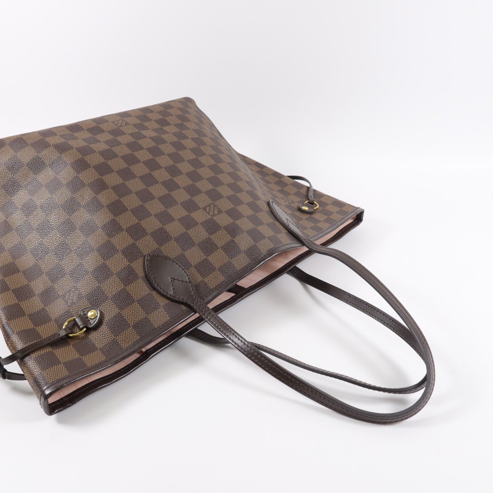 LOUIS VUITTON Damier Neverfull MM手挽袋
