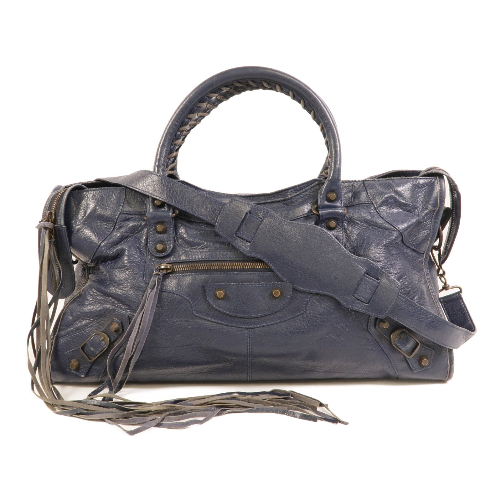 BALENCIAGA 牛皮皮革Classic City手挽肩背兩用袋