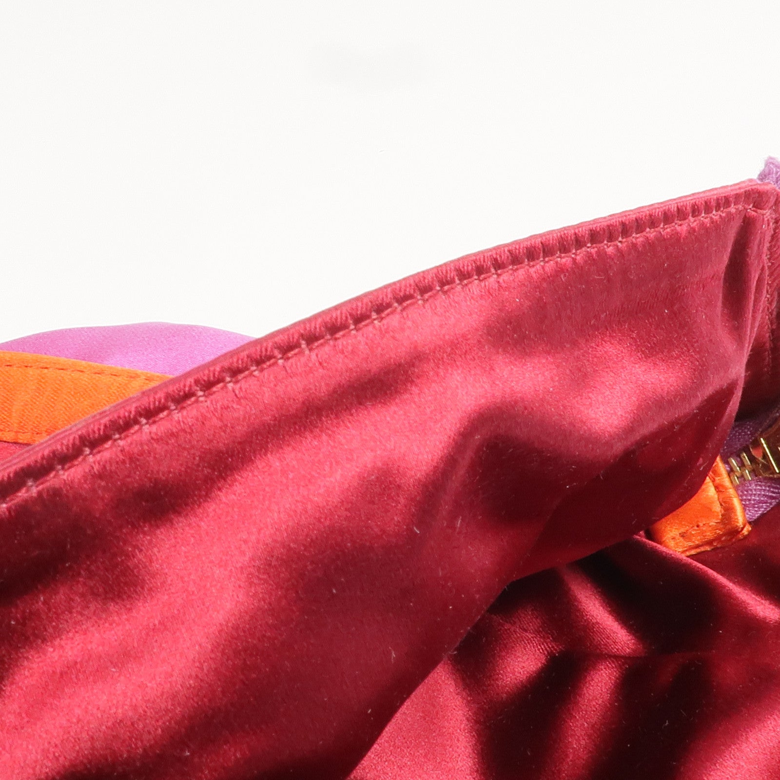 SAINT LAURENT 布料Vintage Hand Bag金扣手挽袋