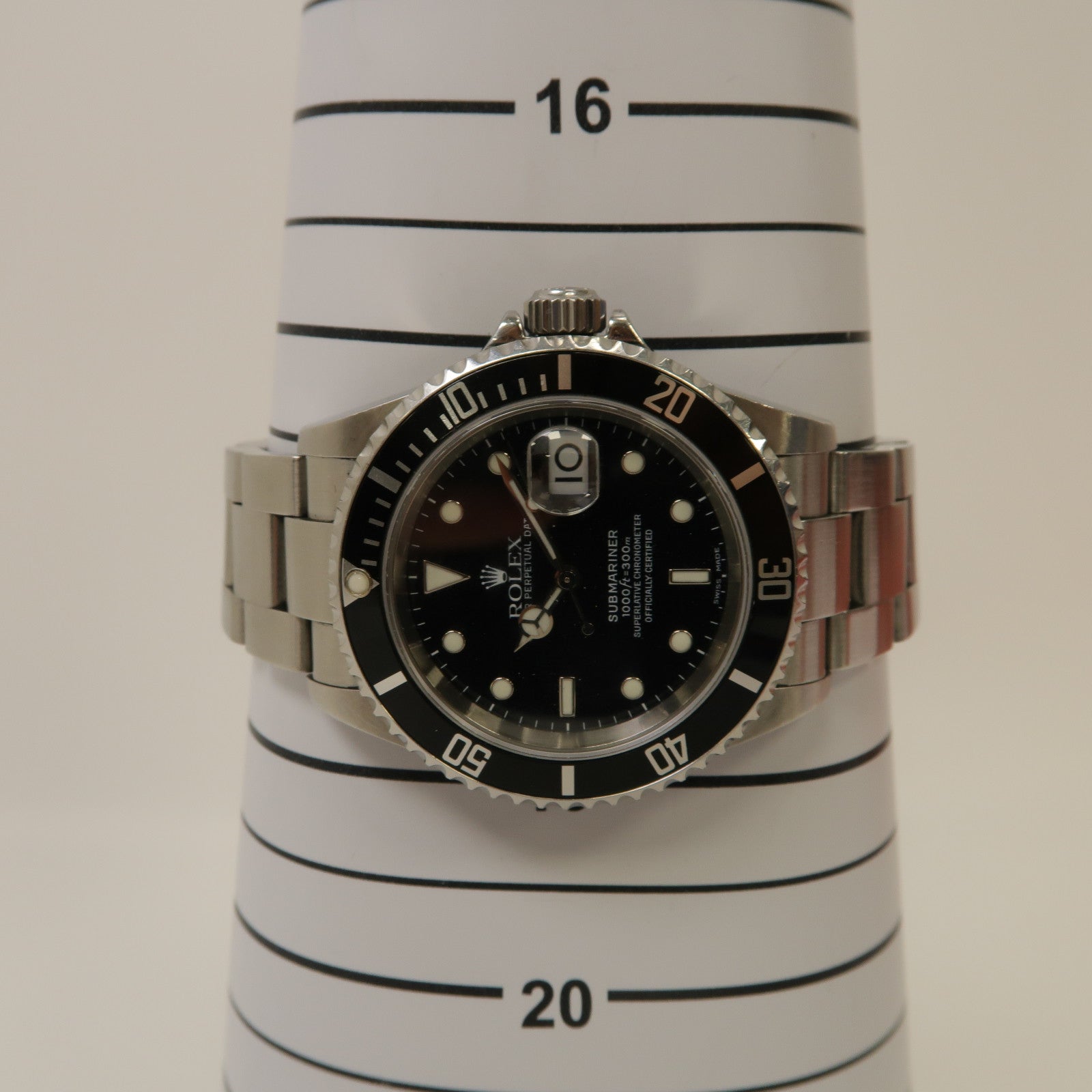 ROLEX Submariner 40mm不鏽鋼自動機芯手錶黑色