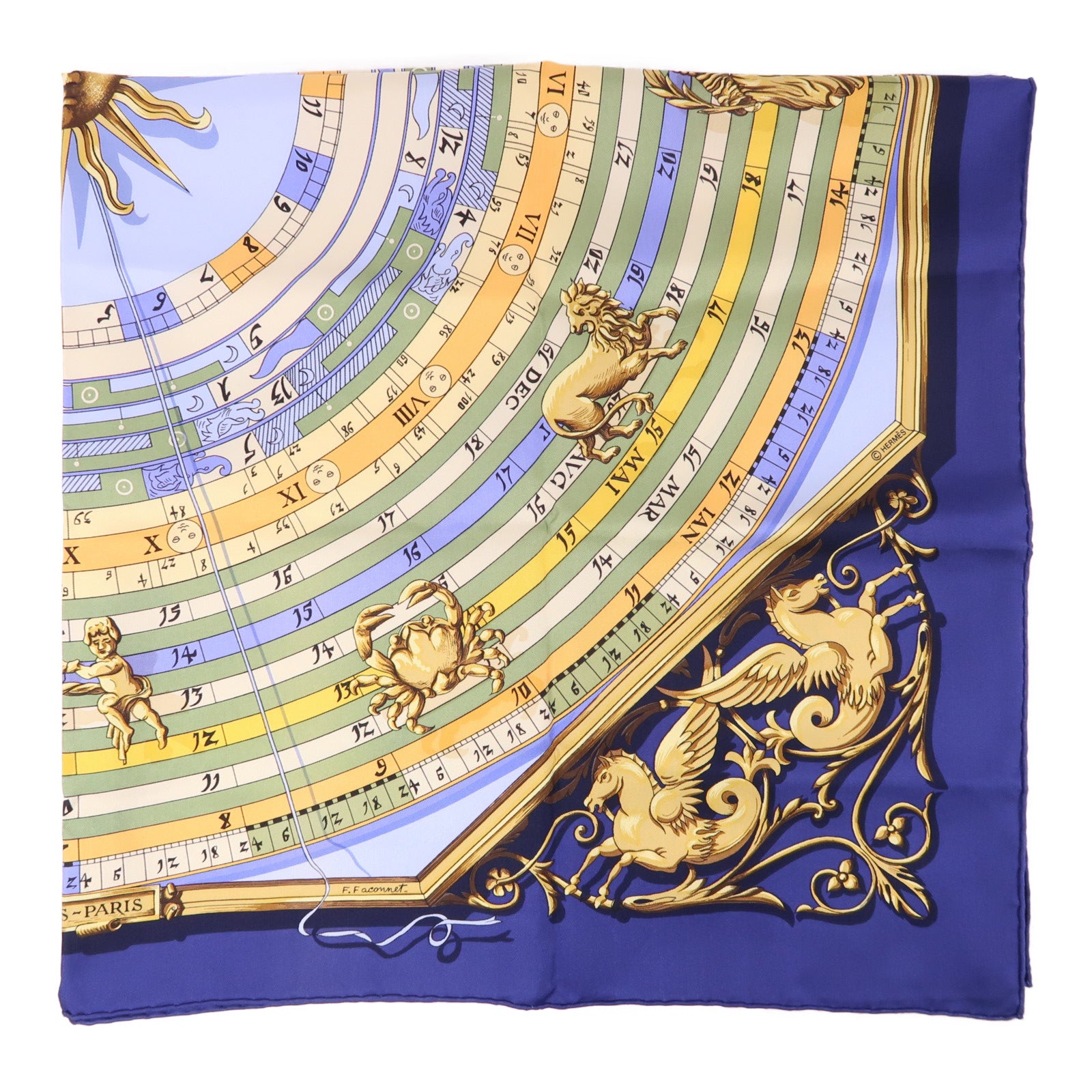 HERMES 絲質Scarf絲巾