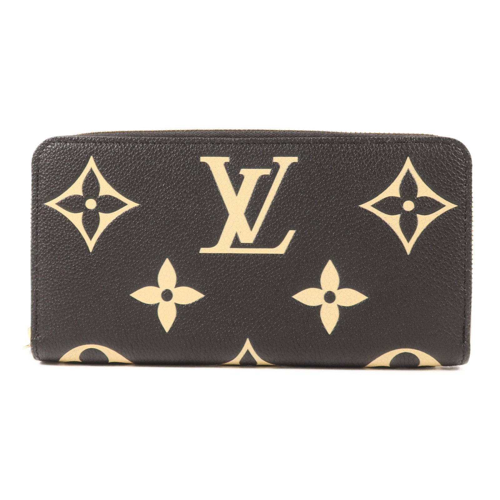 LOUIS VUITTON Monogram Empreinte Zipper Long Wallet金扣長錢包