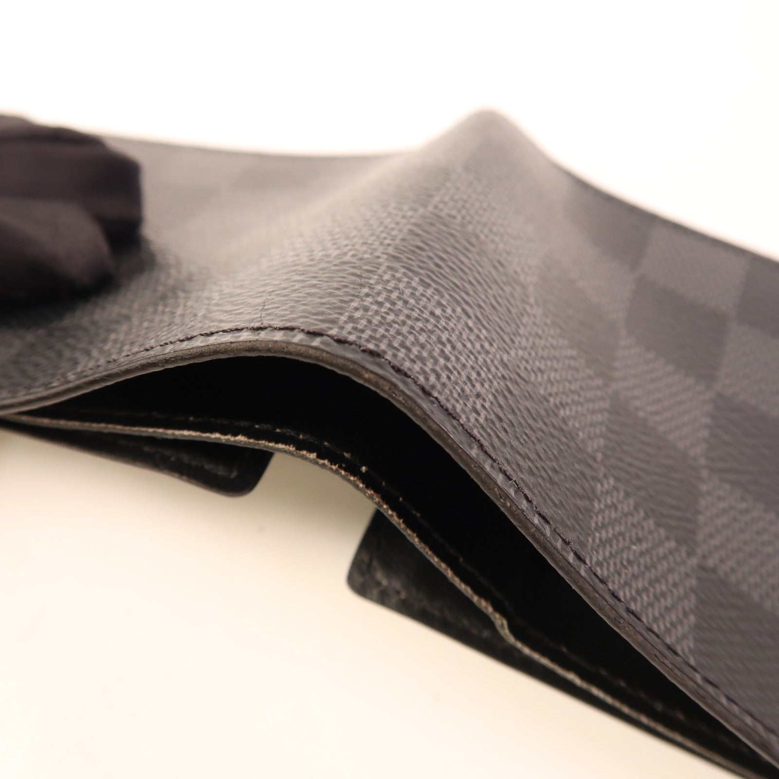 LOUIS VUITTON Damier Graphite Slender Wallet錢包