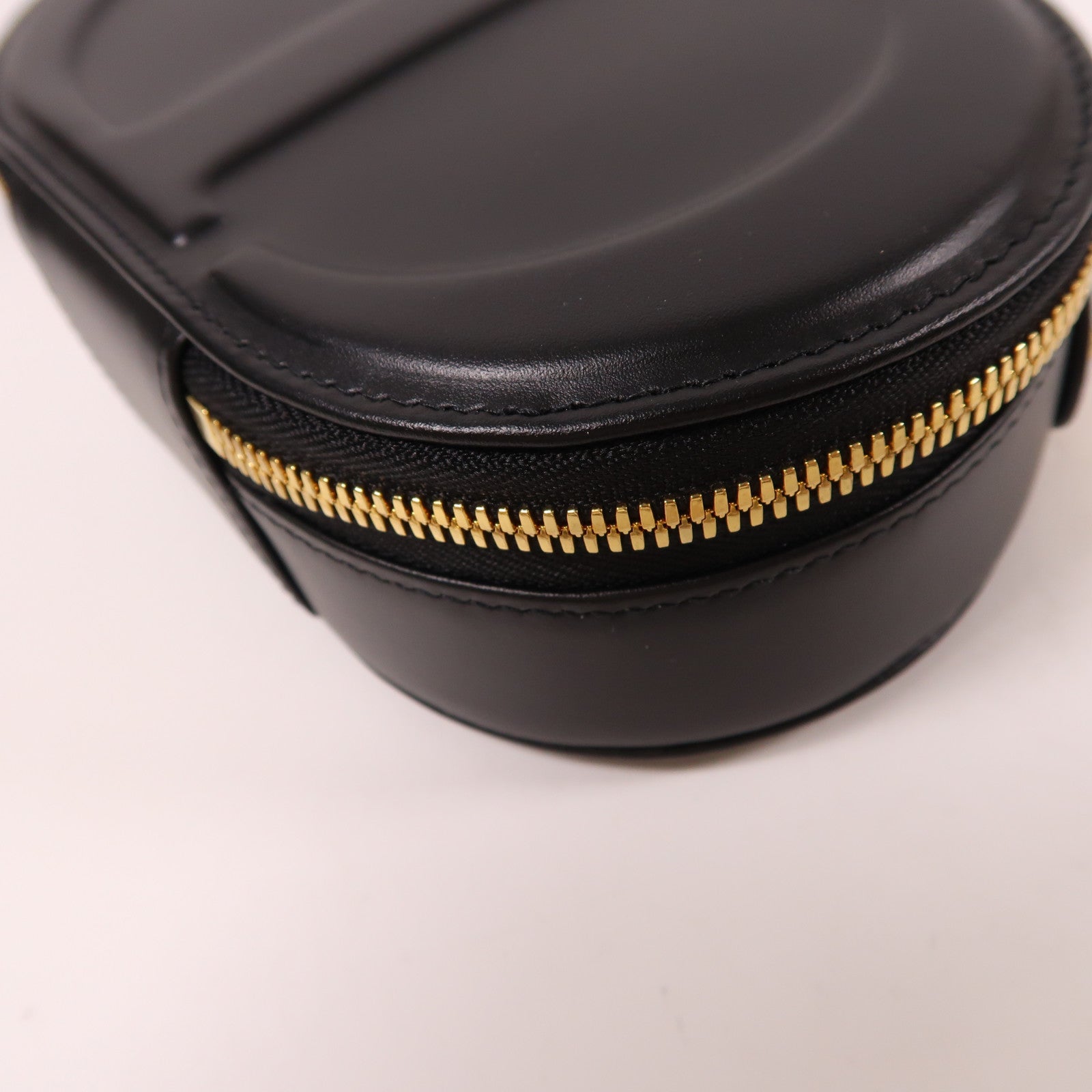 Dior 牛皮皮革CD Signature Shoulder金扣手挽肩背兩用袋