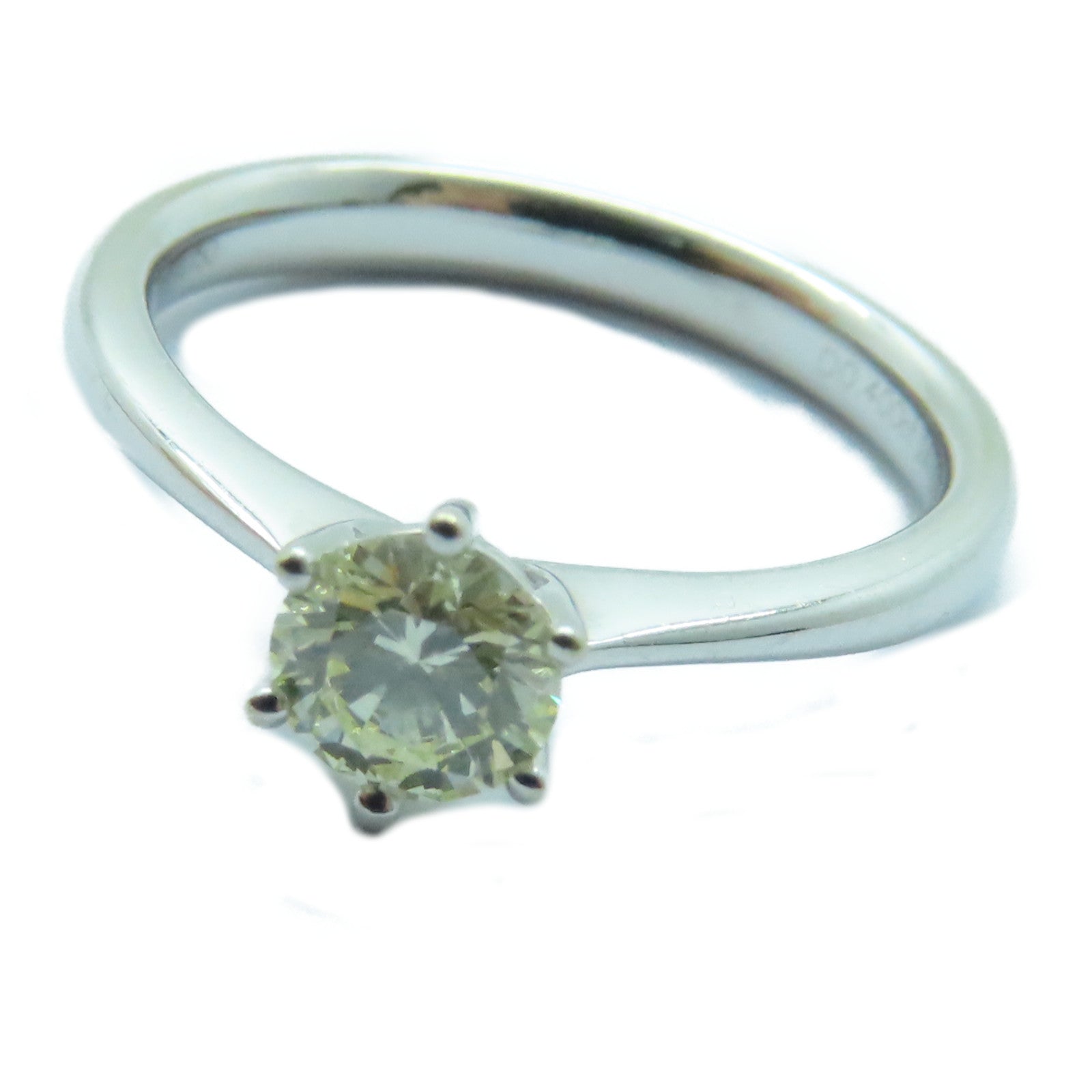 JEWELRY 【激減優惠】18K白金Diamond Ring鑽石戒指US#5