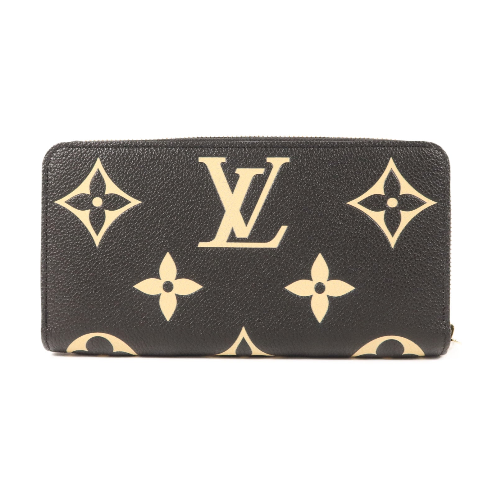 LOUIS VUITTON Monogram Empreinte Zipper Long Wallet金扣長錢包