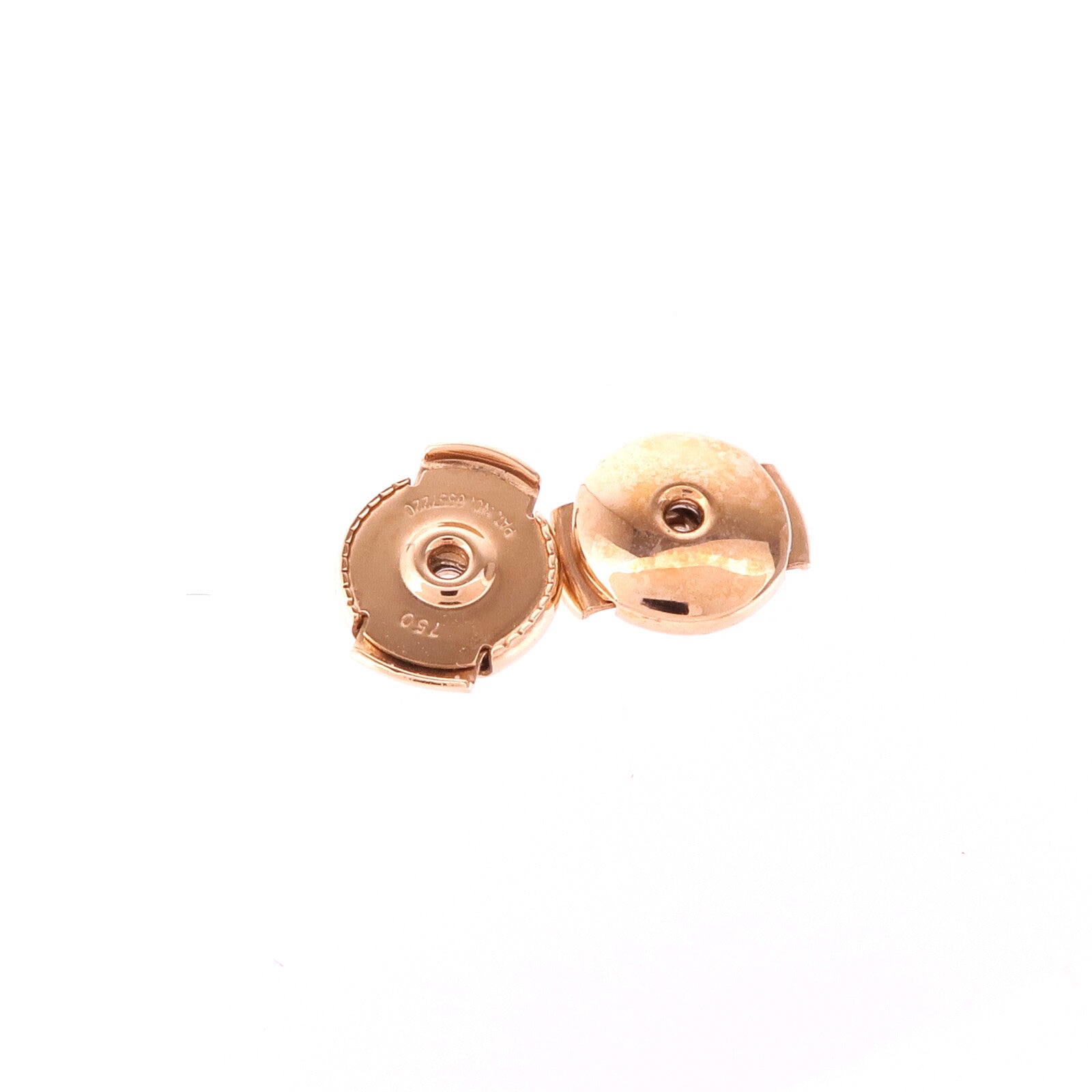 HERMES 【激減優惠】18K玫瑰金Clou d'H Earrings鑽石耳環