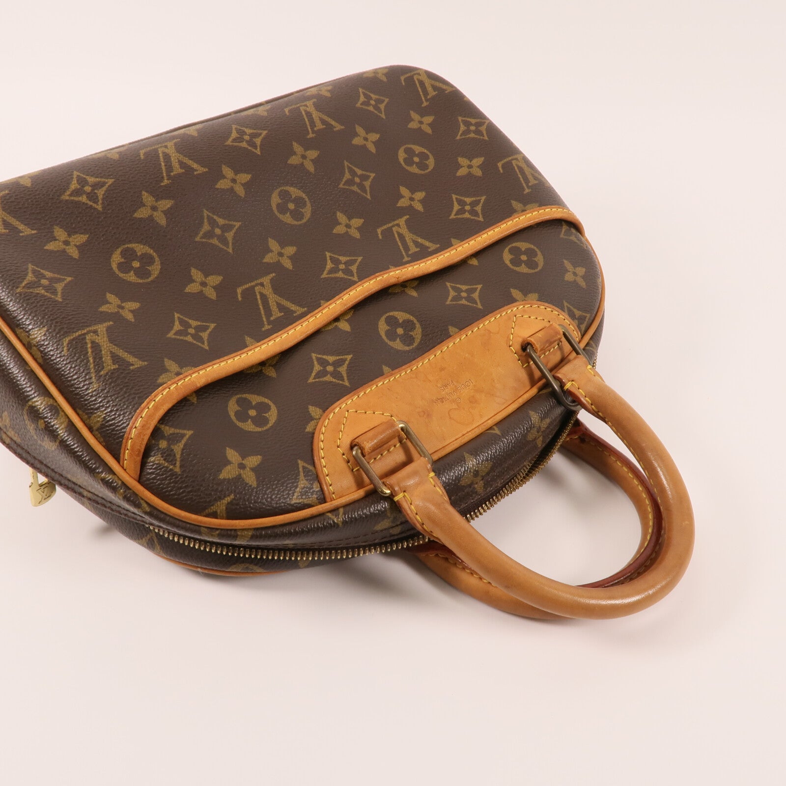 LOUIS VUITTON Monogram Trouville金扣手挽袋