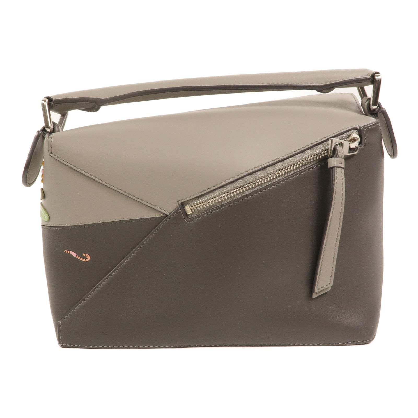 LOEWE 牛皮皮革Suna Fujita Puzzle Small Edge手挽肩背兩用袋