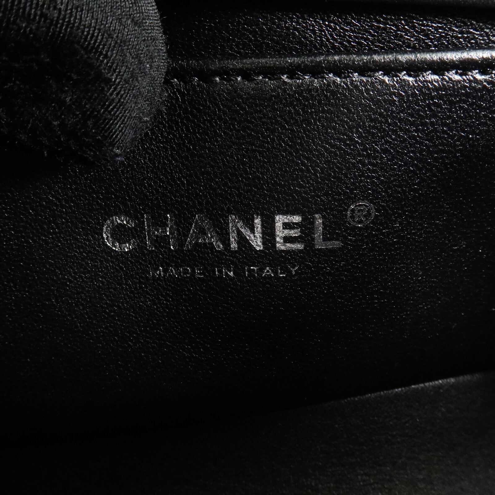 CHANEL 羊皮皮革Boy 20鏈帶肩背袋
