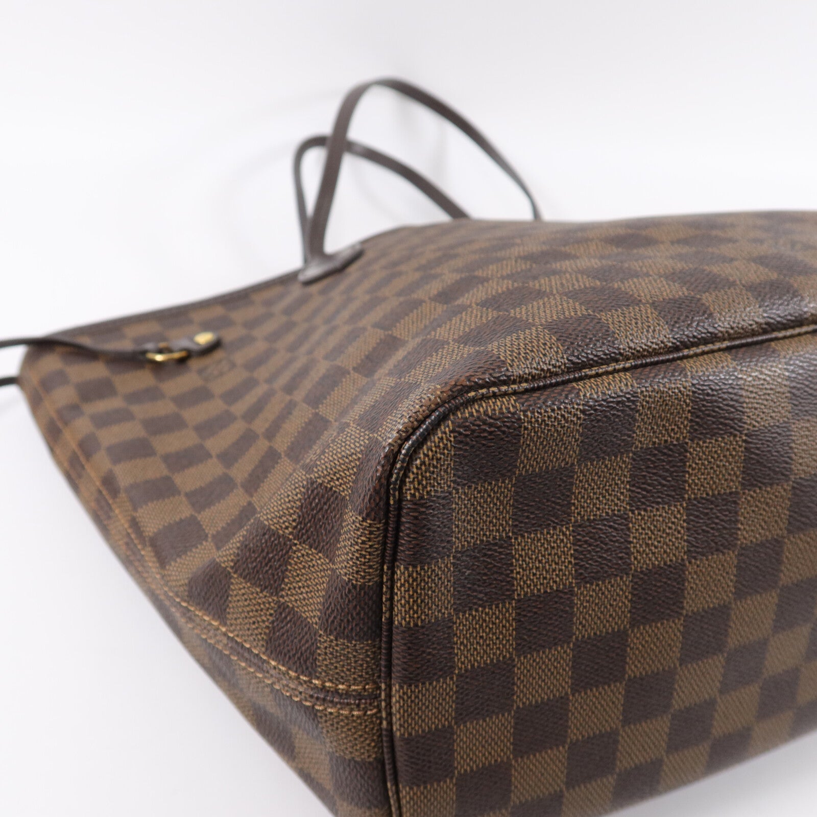 LOUIS VUITTON Damier Neverfull MM手挽袋