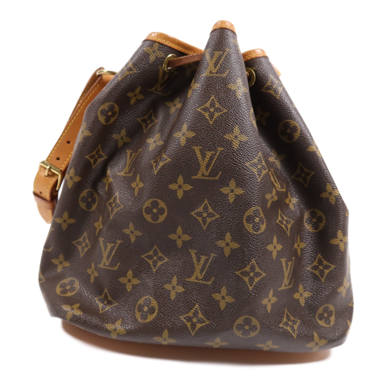 LOUIS VUITTON Monogram Petit Noe金扣肩背袋