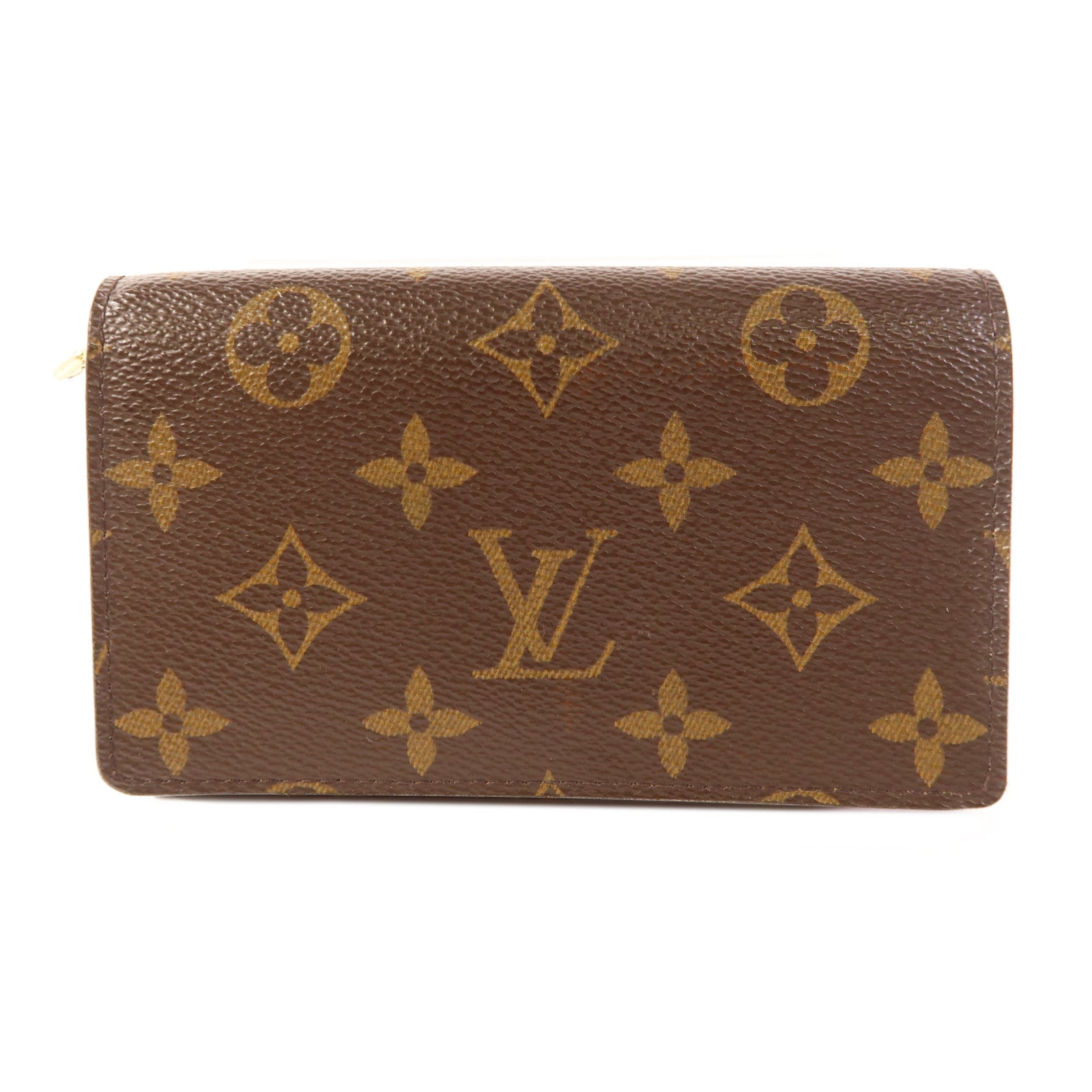 LOUIS VUITTON Monogram Portefeuille金扣錢包