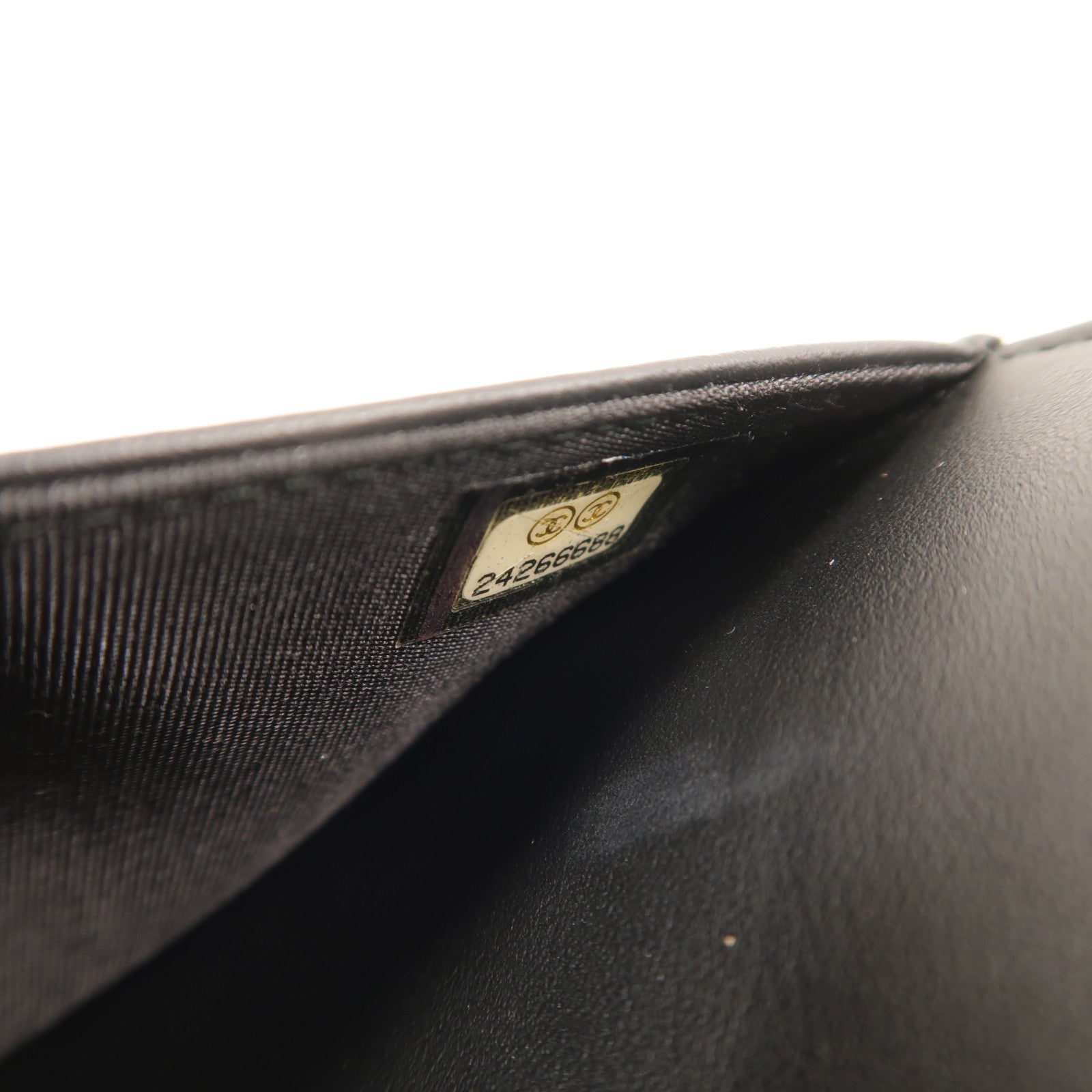 CHANEL 牛皮皮革WOC Wallet On Chain鏈帶肩背袋