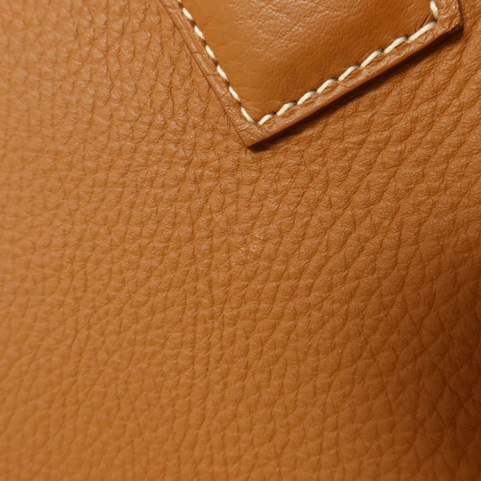 HERMES Clemence皮革Victoria 35肩背袋Gold