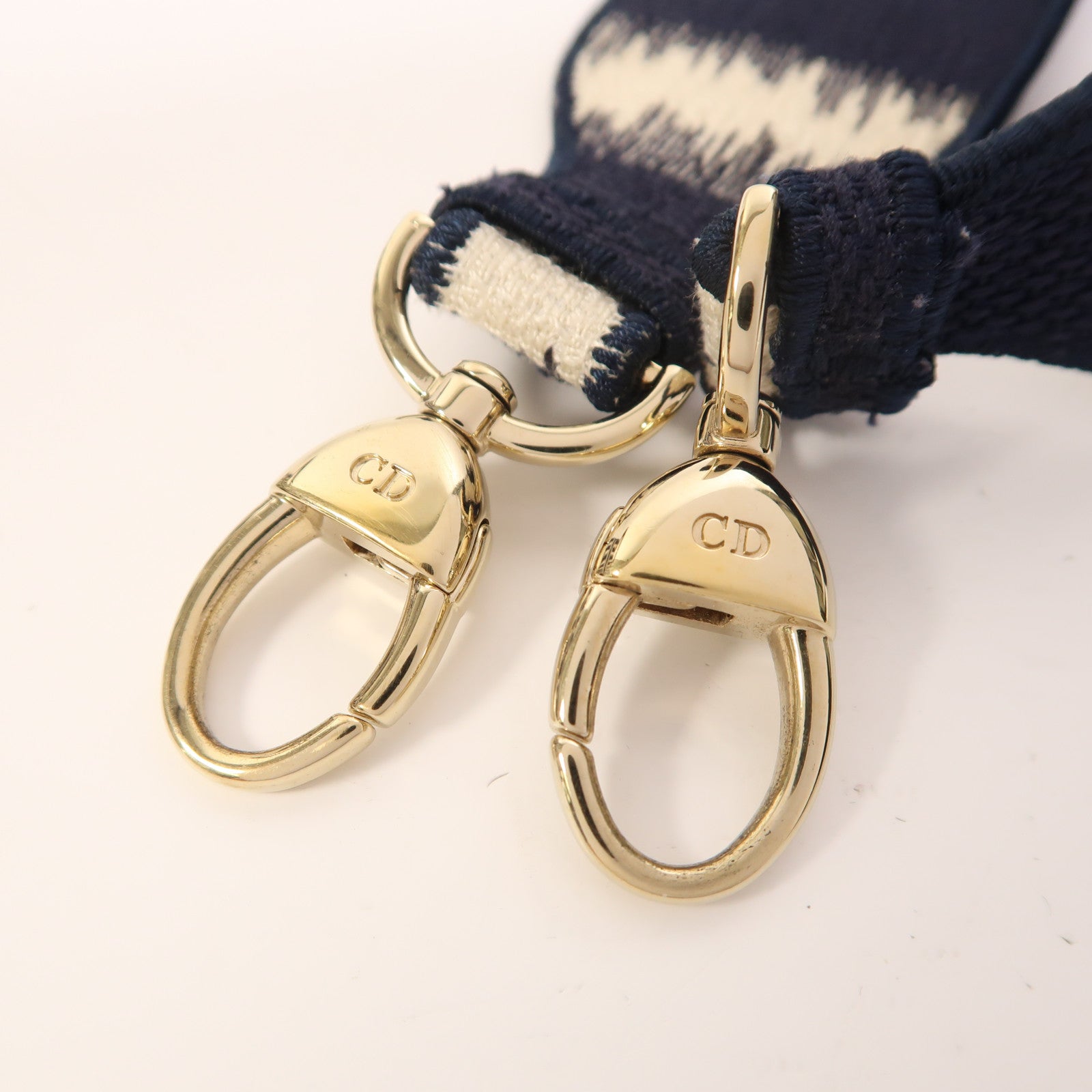 Dior 帆布Lady Dior D-Lite Medium金扣手挽肩背兩用袋