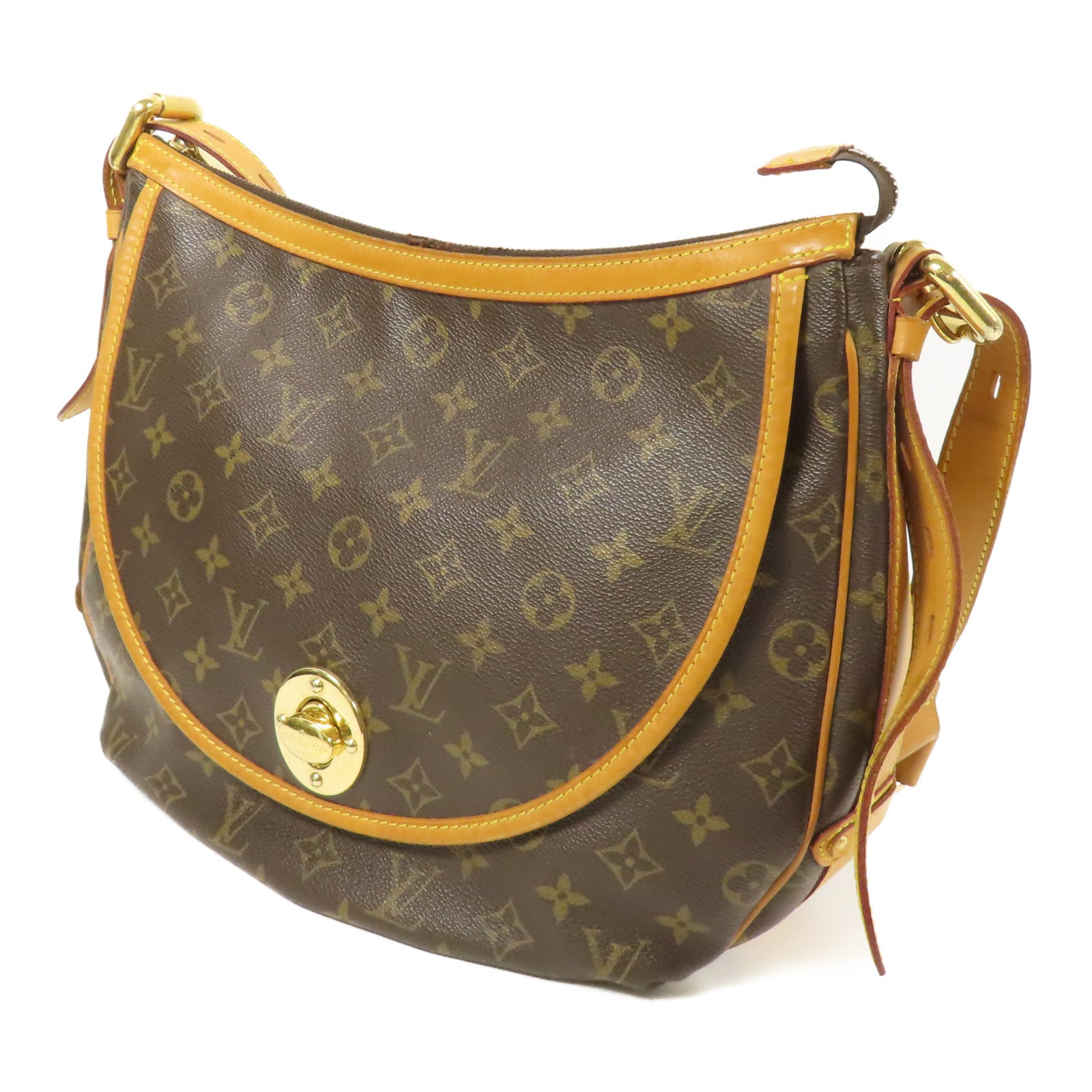 LOUIS VUITTON Monogram Tulum GM金扣肩背袋