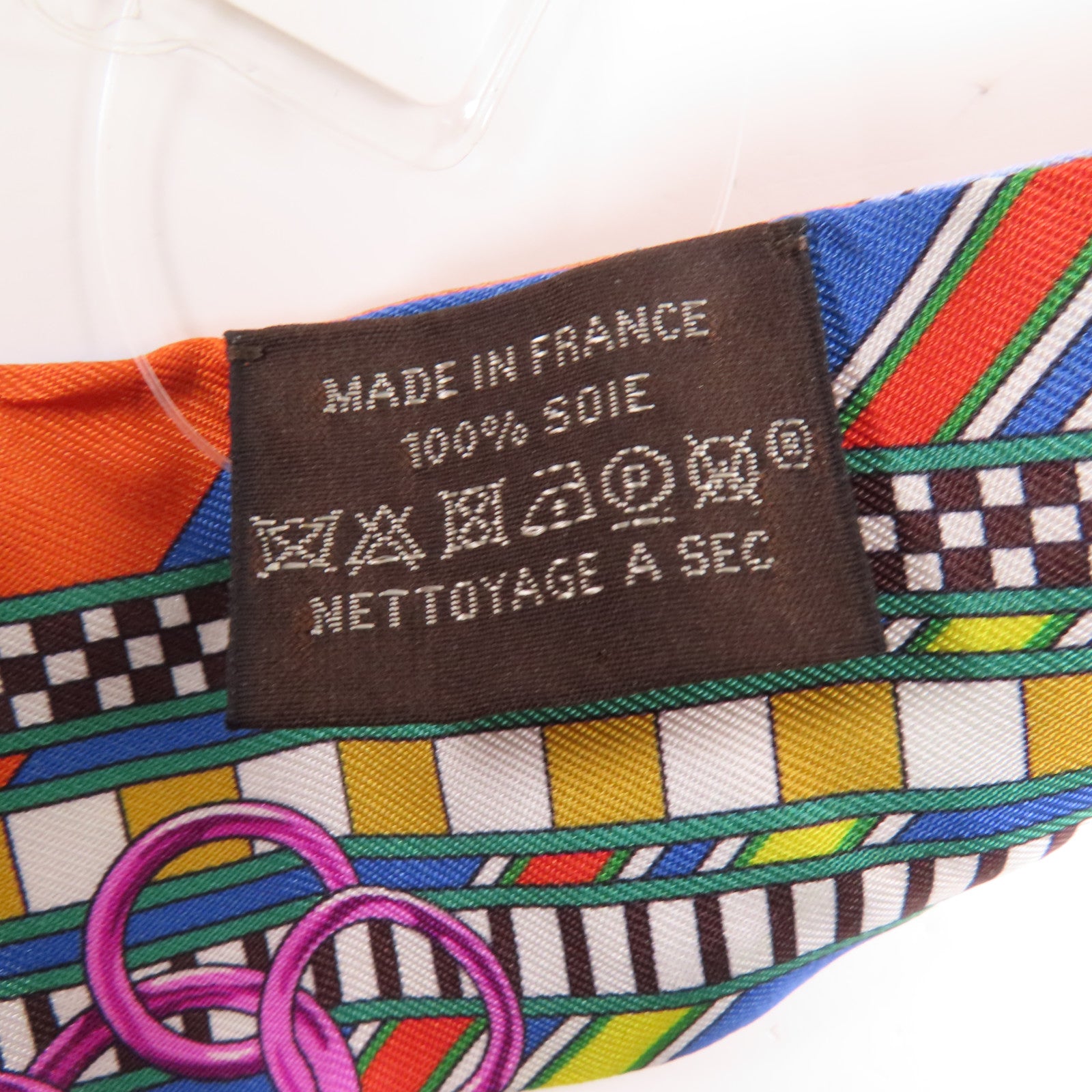 HERMES Twilly Scarf Scarves Silk Multicolor