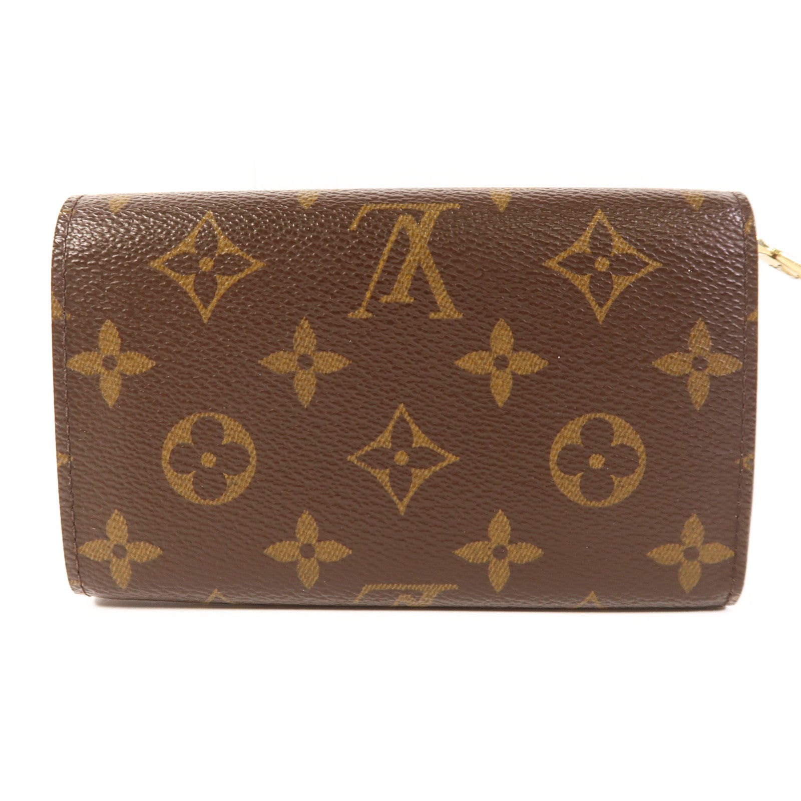 LOUIS VUITTON Monogram Portefeuille金扣錢包