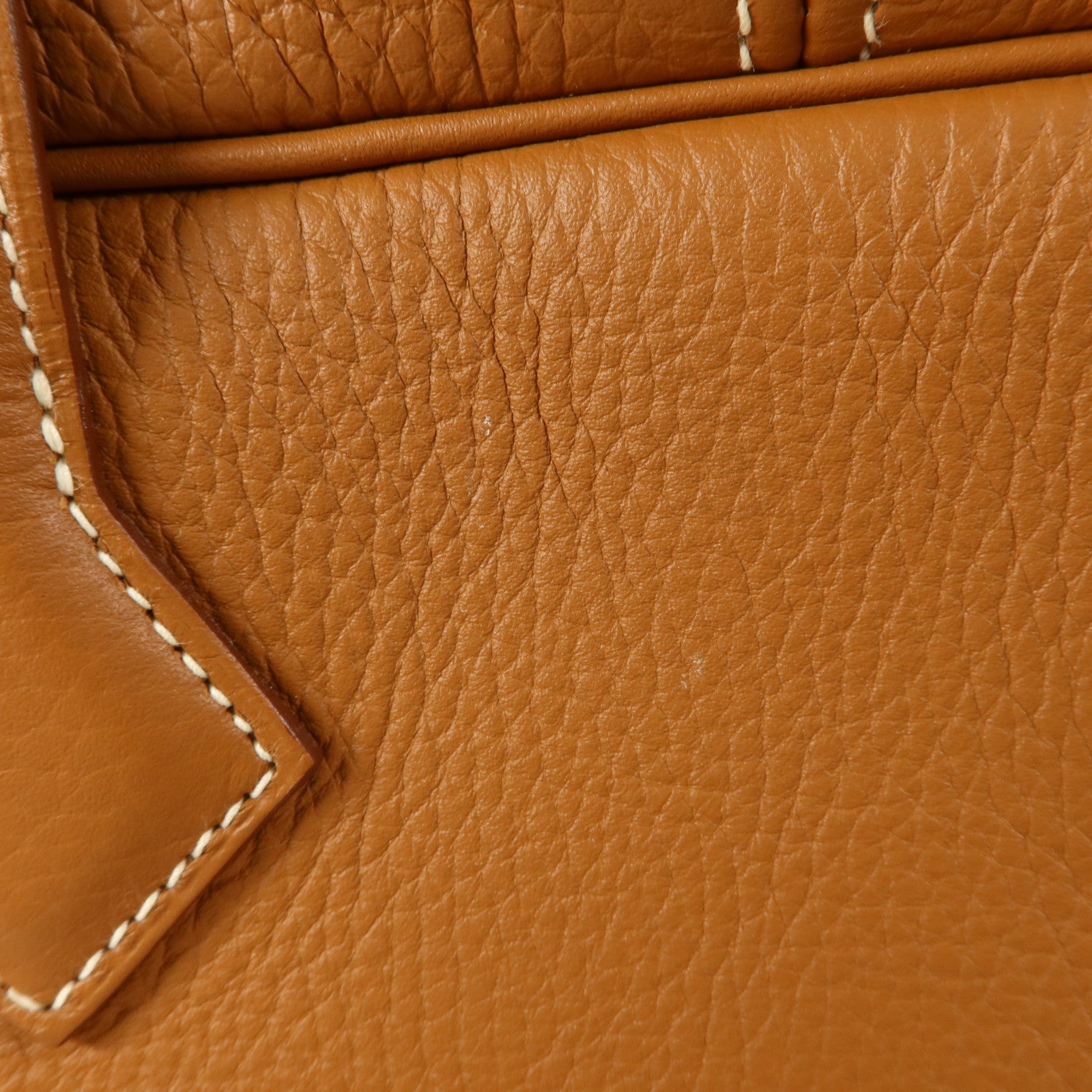 HERMES Clemence皮革Victoria 35肩背袋Gold