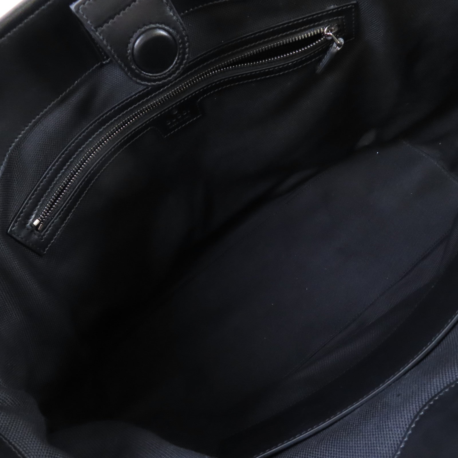 GUCCI 【激減優惠】牛皮皮革GG Marmot Tote Bag肩背袋黑色