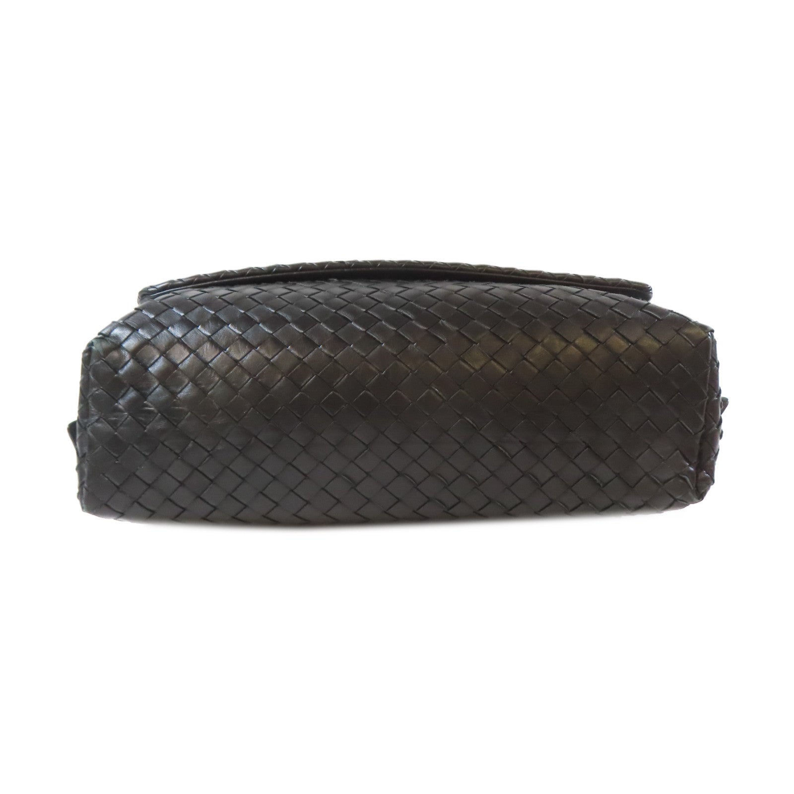 BOTTEGA VENETA 【激減優惠】織紋牛皮皮革Shoulder Bag肩背袋黑色