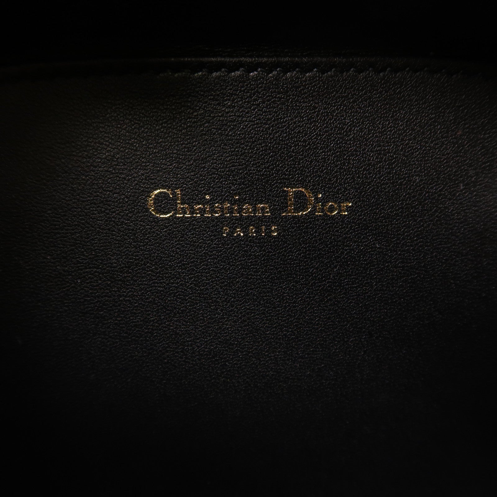 Dior 牛皮皮革CD Signature Shoulder金扣手挽肩背兩用袋