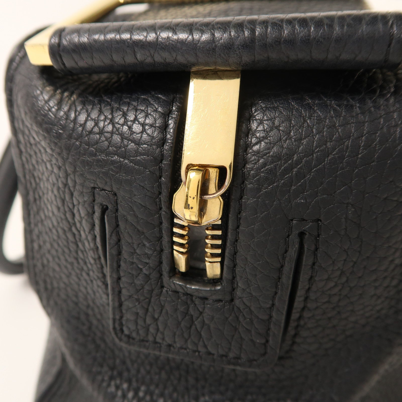 Delvaux 【激減優惠】牛皮皮革Cool Box MM金扣手挽肩背兩用袋