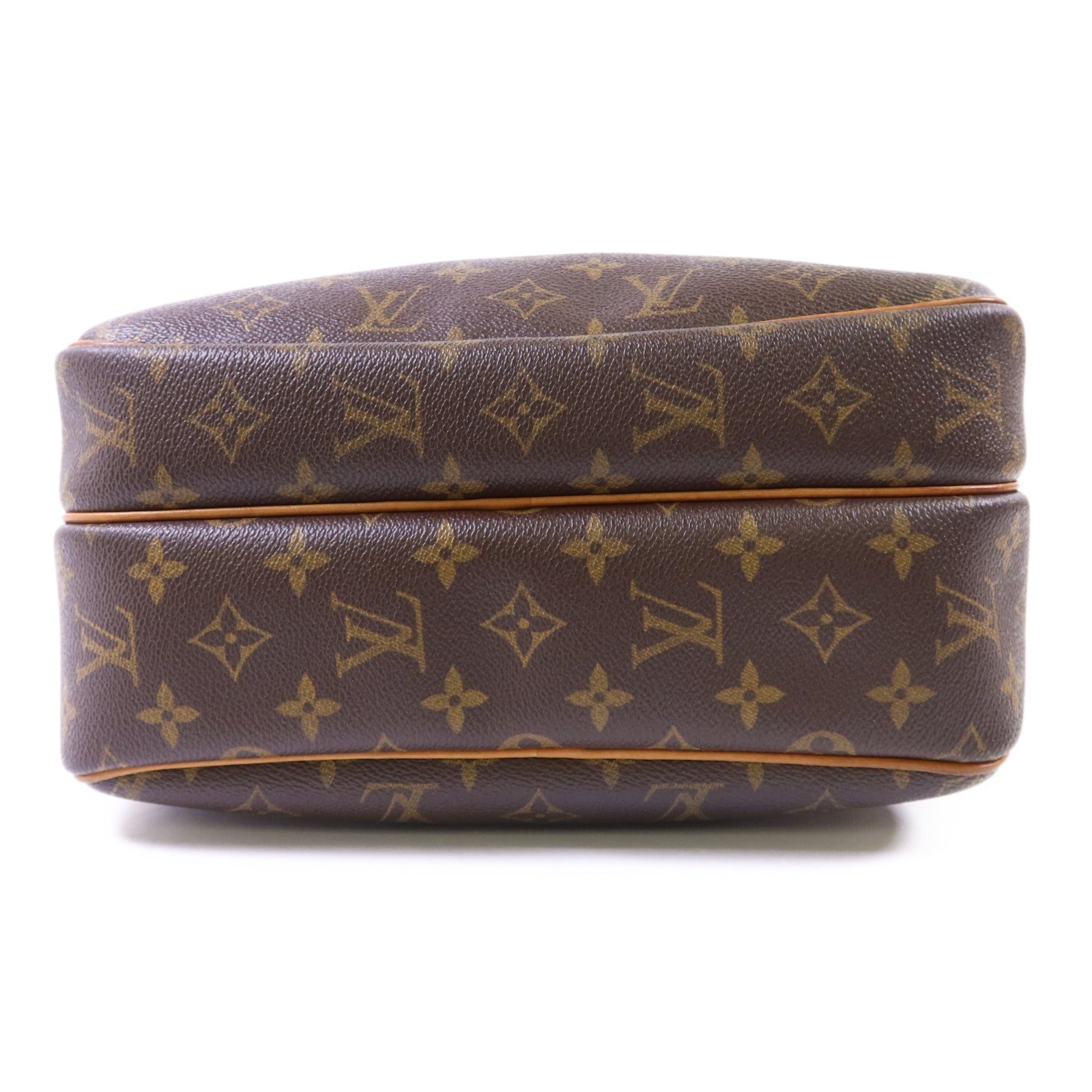 LOUIS VUITTON Monogram Reporter PM金扣肩背袋