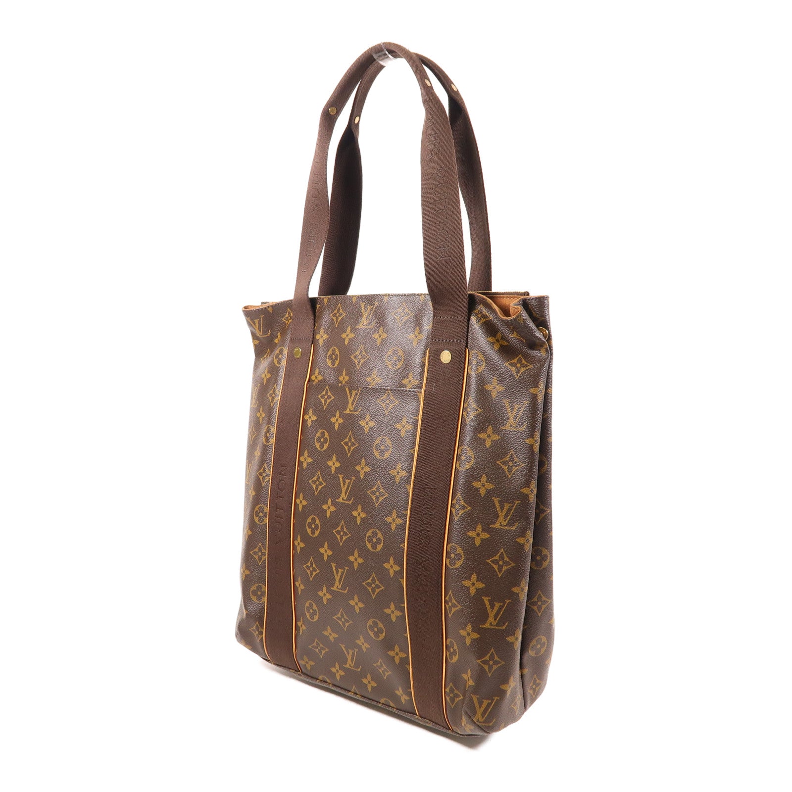 LOUIS VUITTON Monogram Cabas Beaubourg金扣肩背袋
