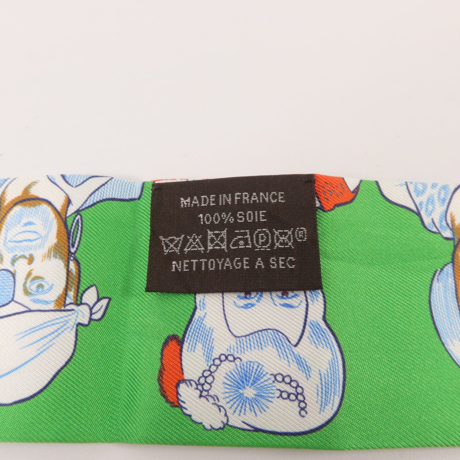 HERMES 絲質Twilly絲巾
