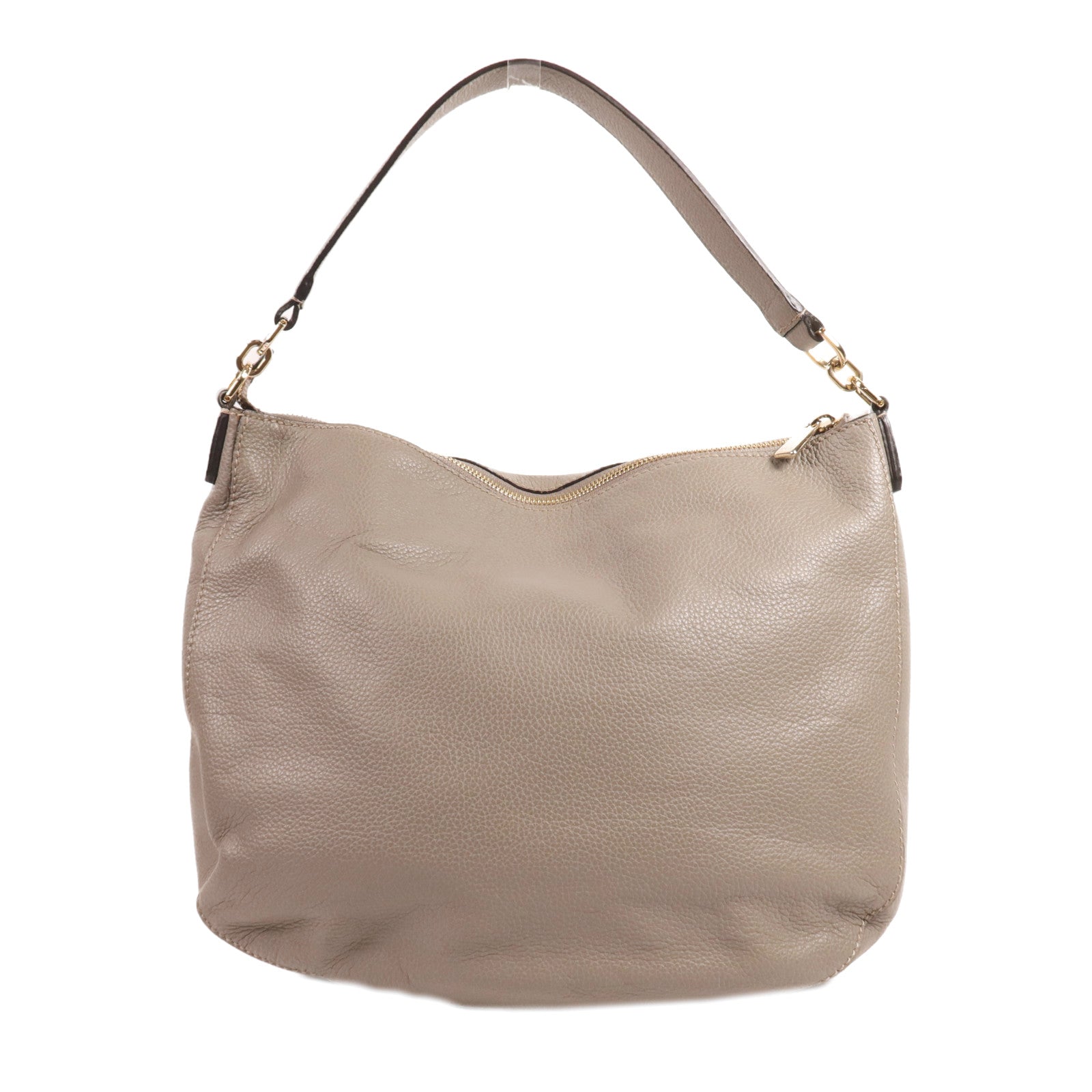 Furla 牛皮皮革Shoulder Bag金扣手挽肩背兩用袋