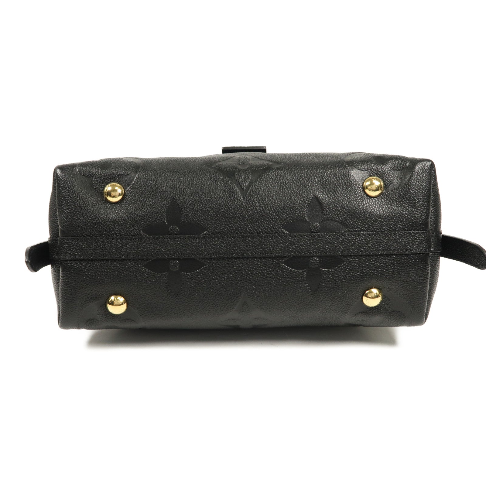 LOUIS VUITTON Monogram Empreinte Carryall PM金扣肩背袋