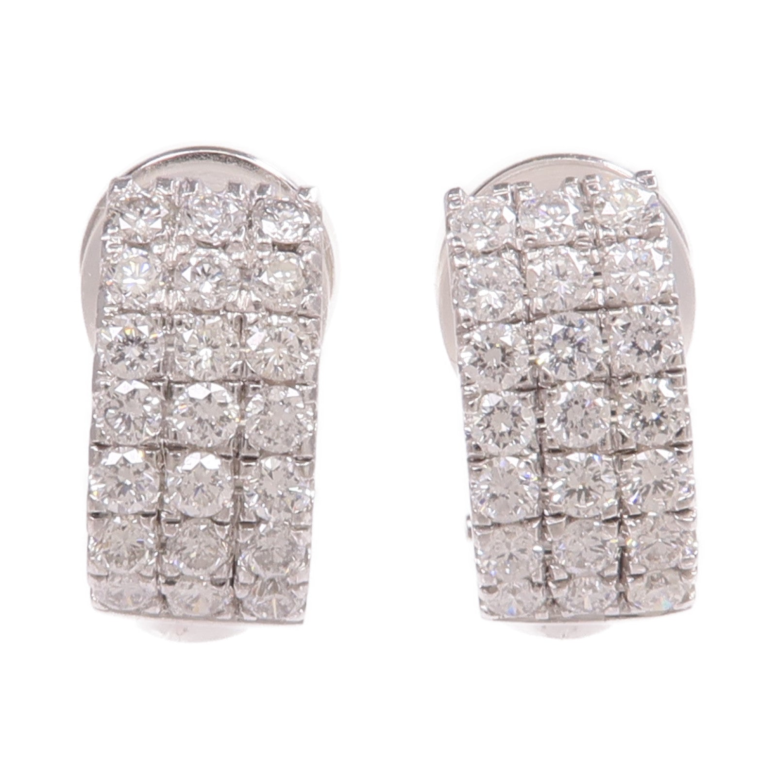 JEWELRY 【激減優惠】18K白金Diamond Earrings鑽石耳環