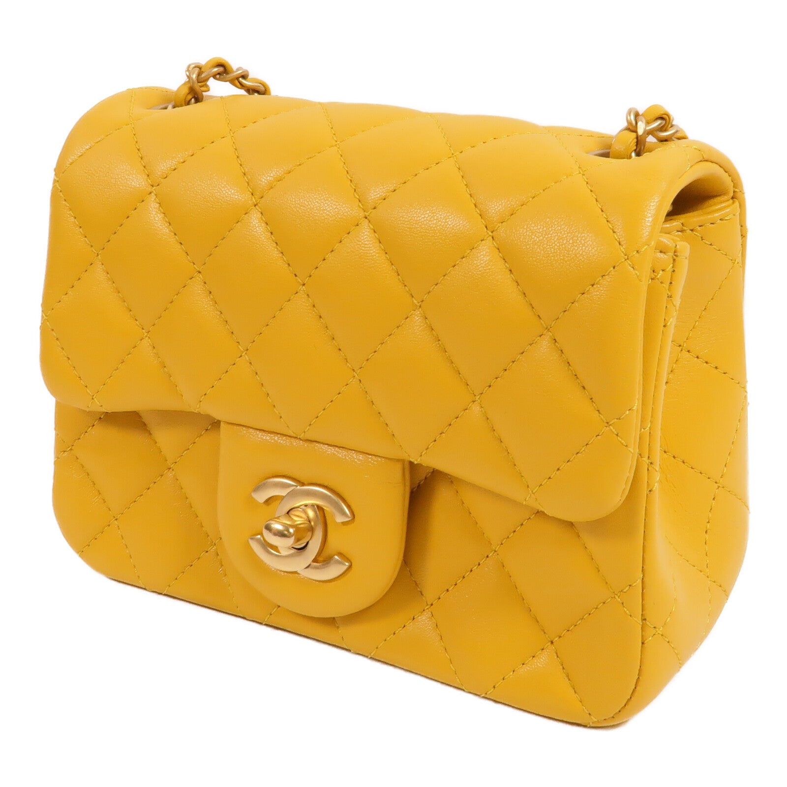 CHANEL 羊皮皮革Classic 17鏈帶肩背袋