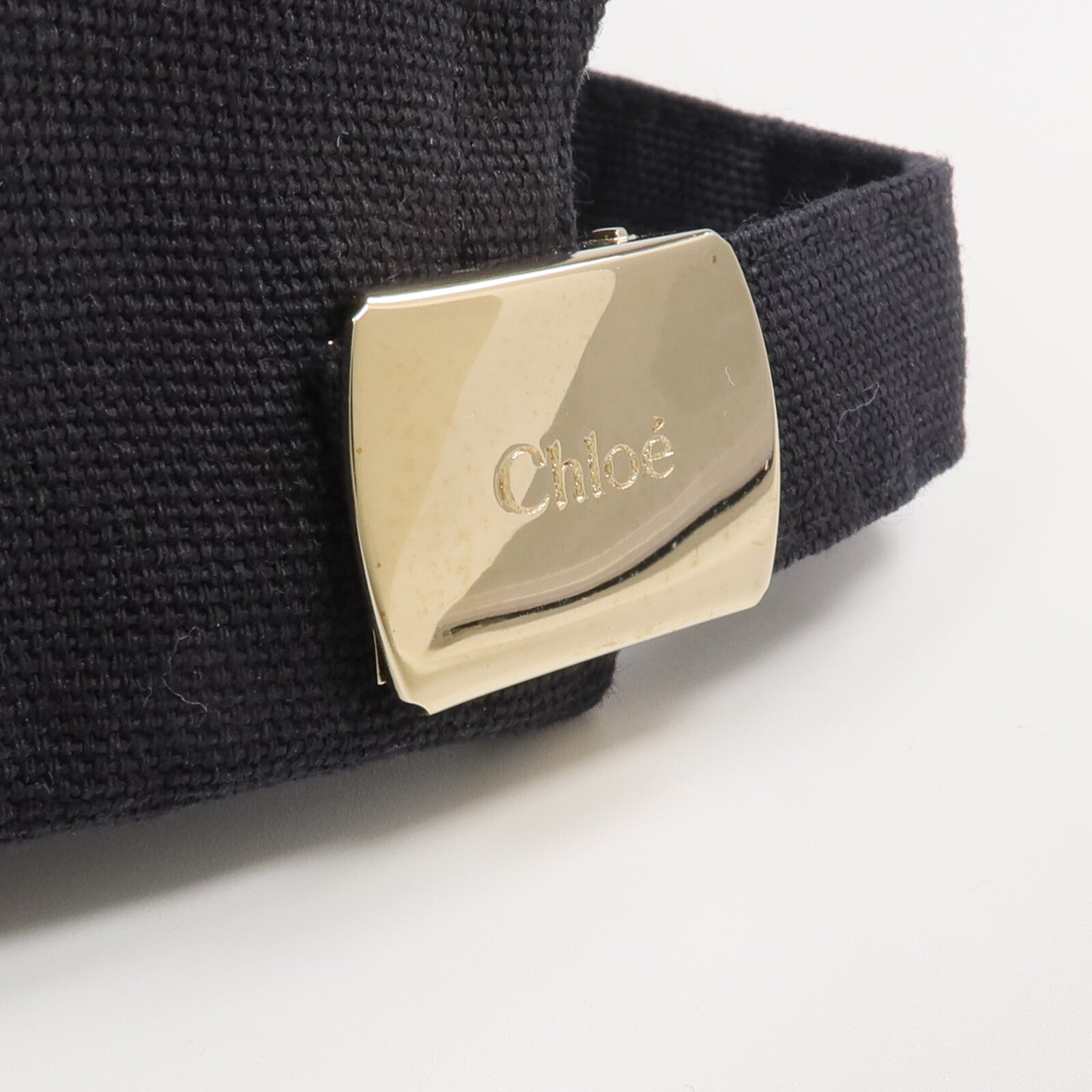 Chloe 棉質Baseball Cap金扣帽子