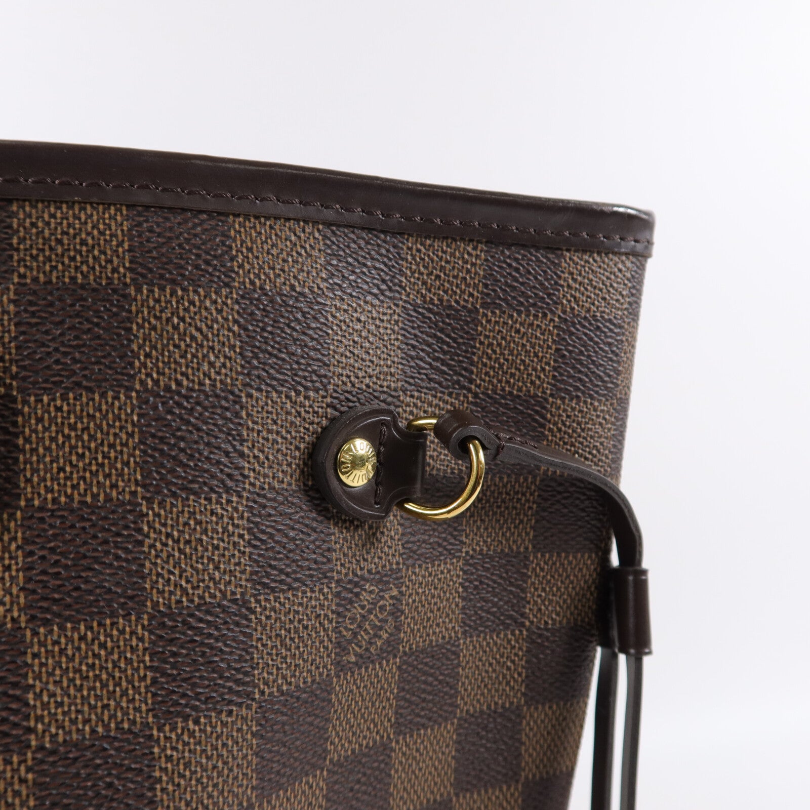 LOUIS VUITTON Damier Neverfull MM手挽袋