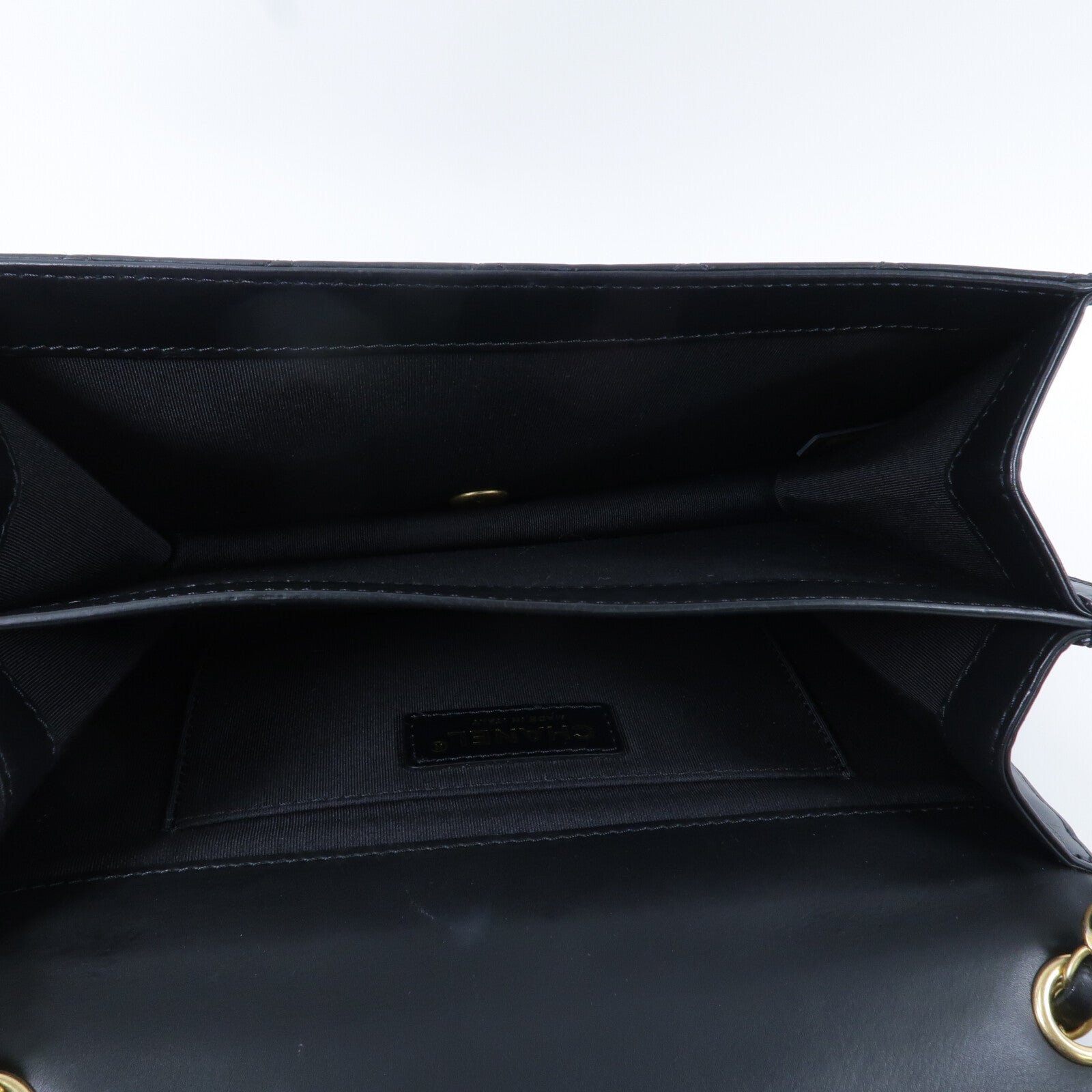 CHANEL 牛皮皮革Chain Shoulder Bag鏈帶肩背袋