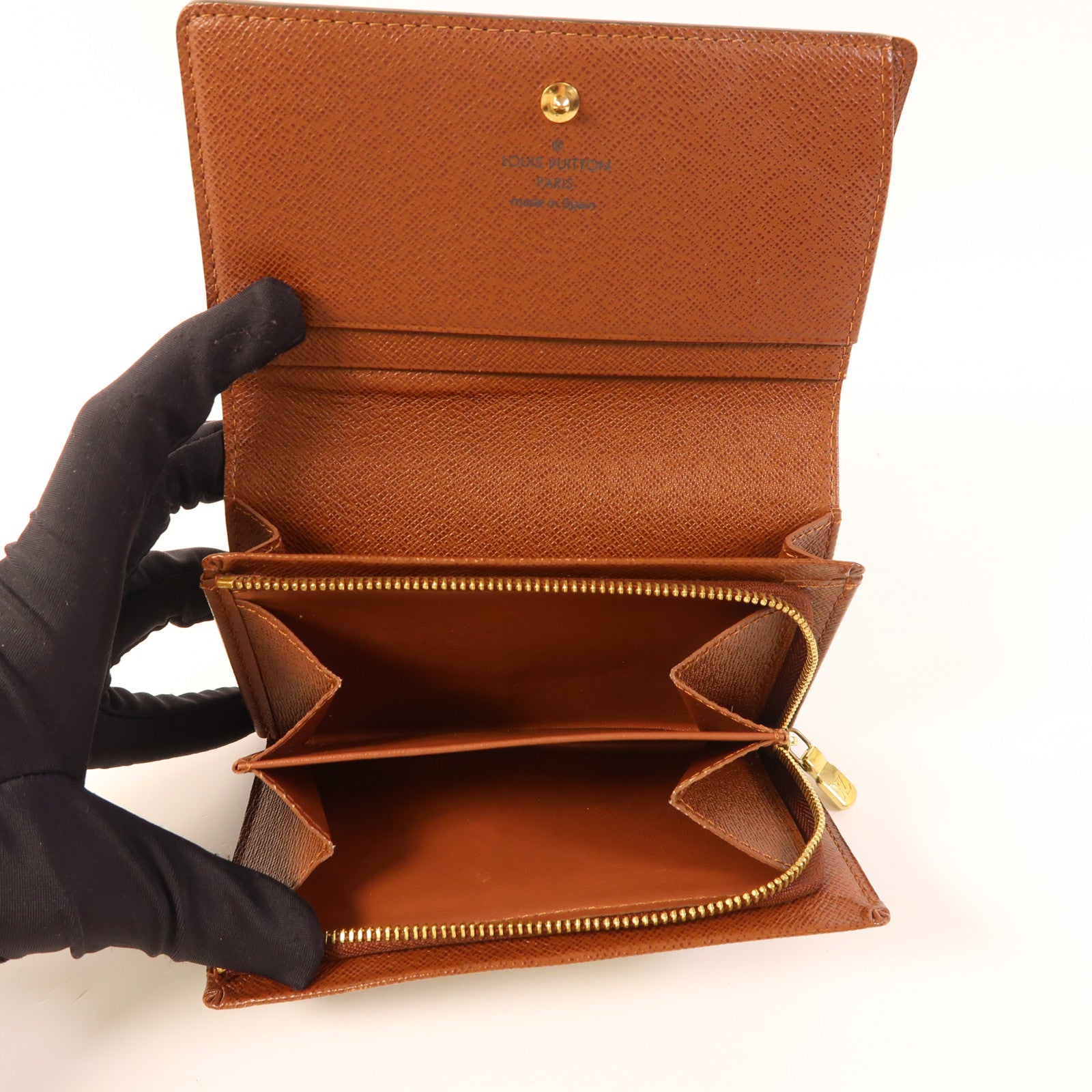 LOUIS VUITTON Monogram Portefeuille金扣錢包