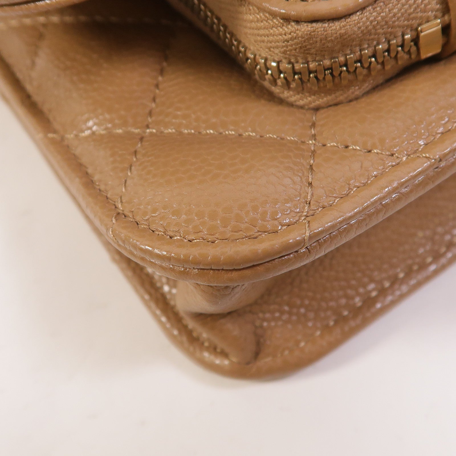 CHANEL 牛皮皮革Mini Business Affinity鏈帶肩背袋