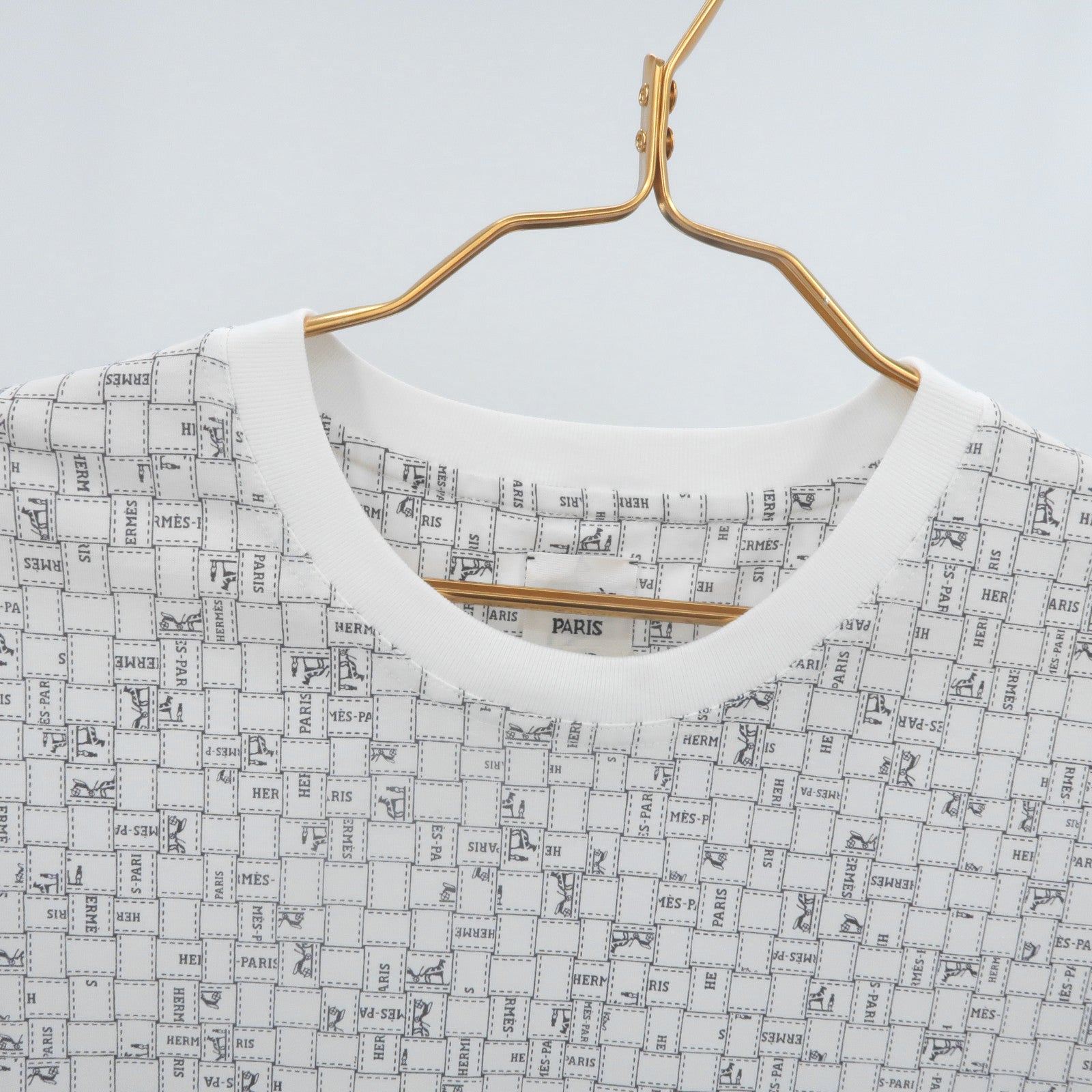 HERMES Cotton Bolduc Printed Dress連身裙