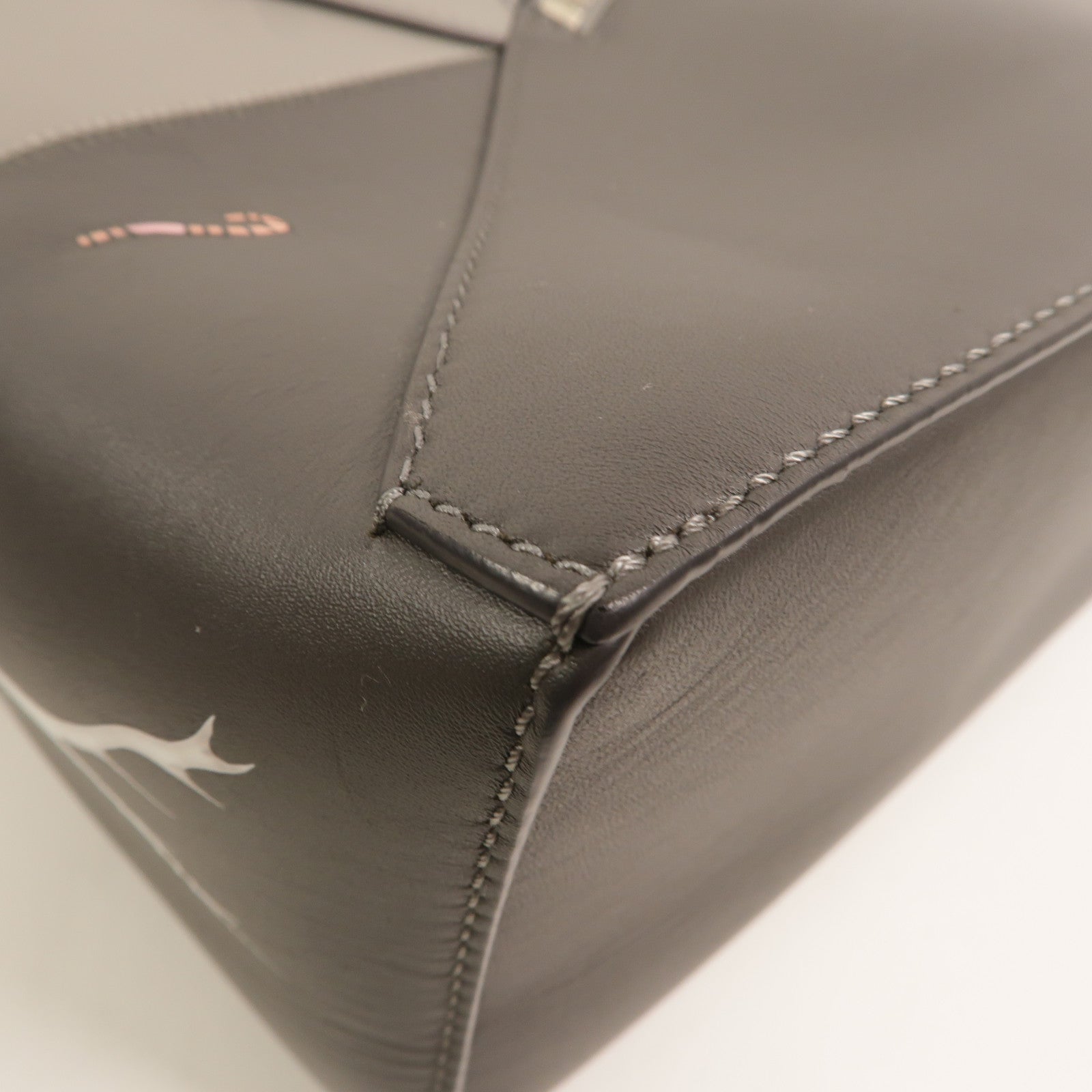 LOEWE 牛皮皮革Suna Fujita Puzzle Small Edge手挽肩背兩用袋