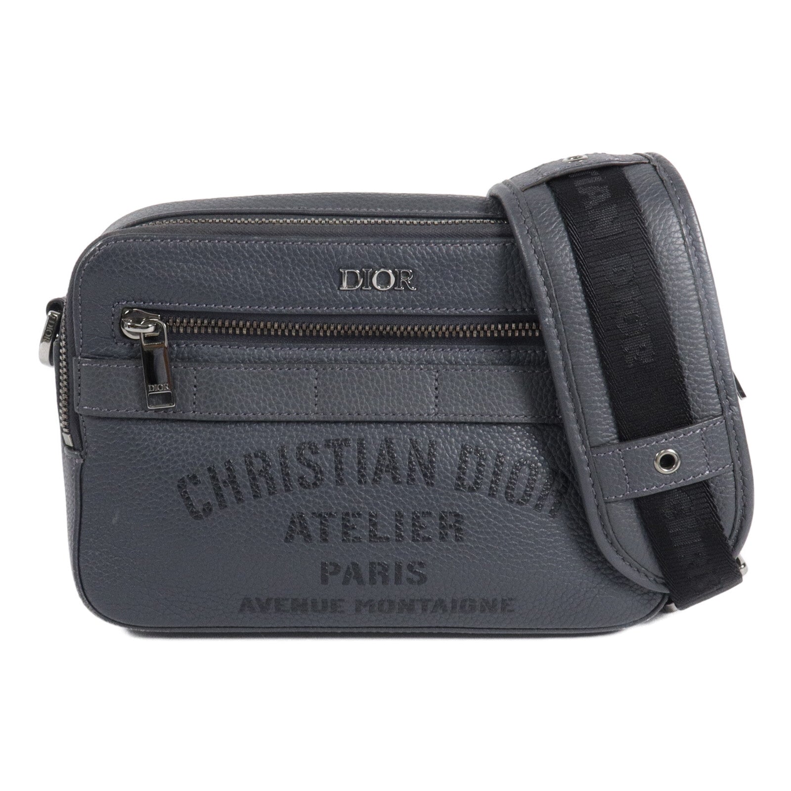 Dior 牛皮皮革Atelier肩背袋