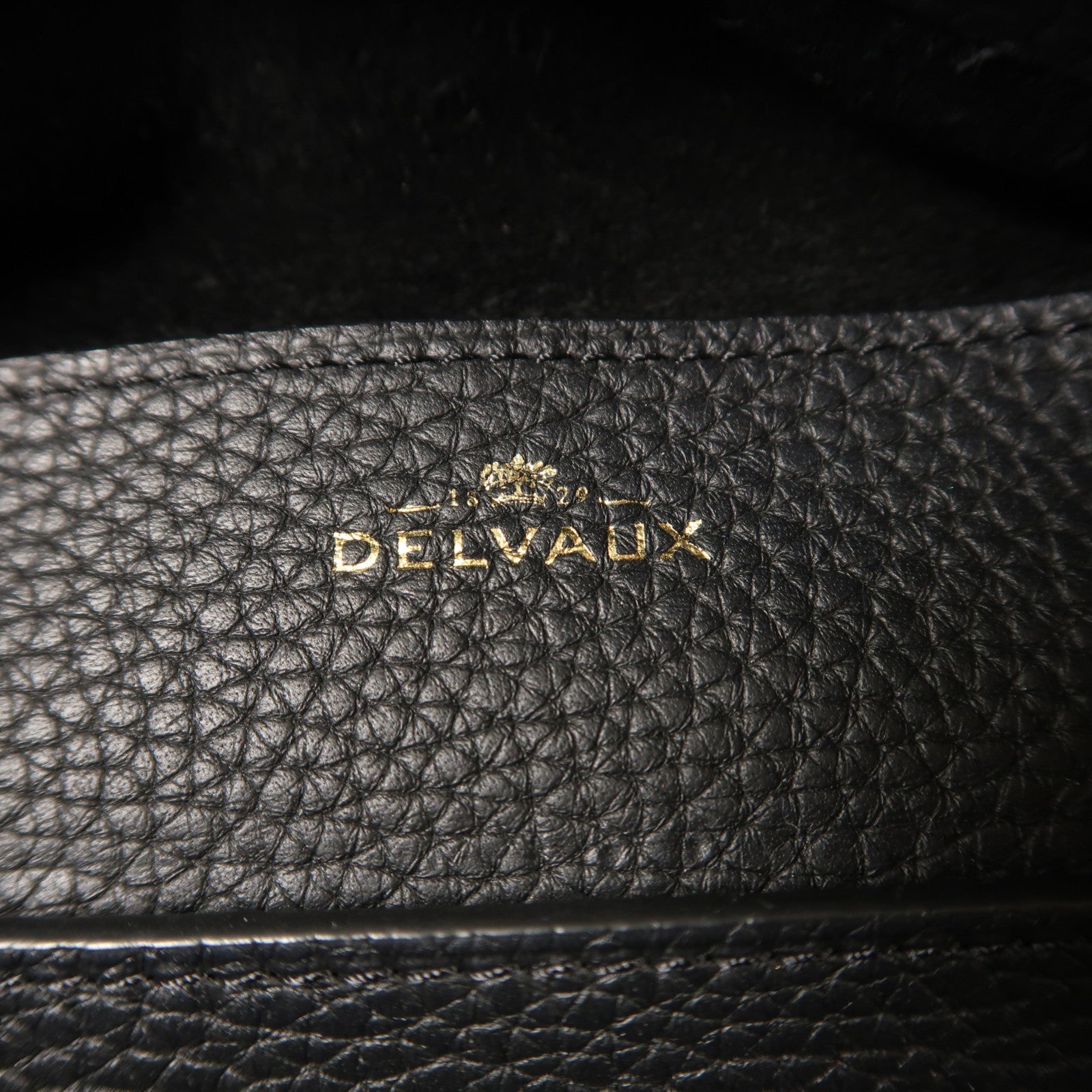 Delvaux 【激減優惠】牛皮皮革Cool Box MM金扣手挽肩背兩用袋
