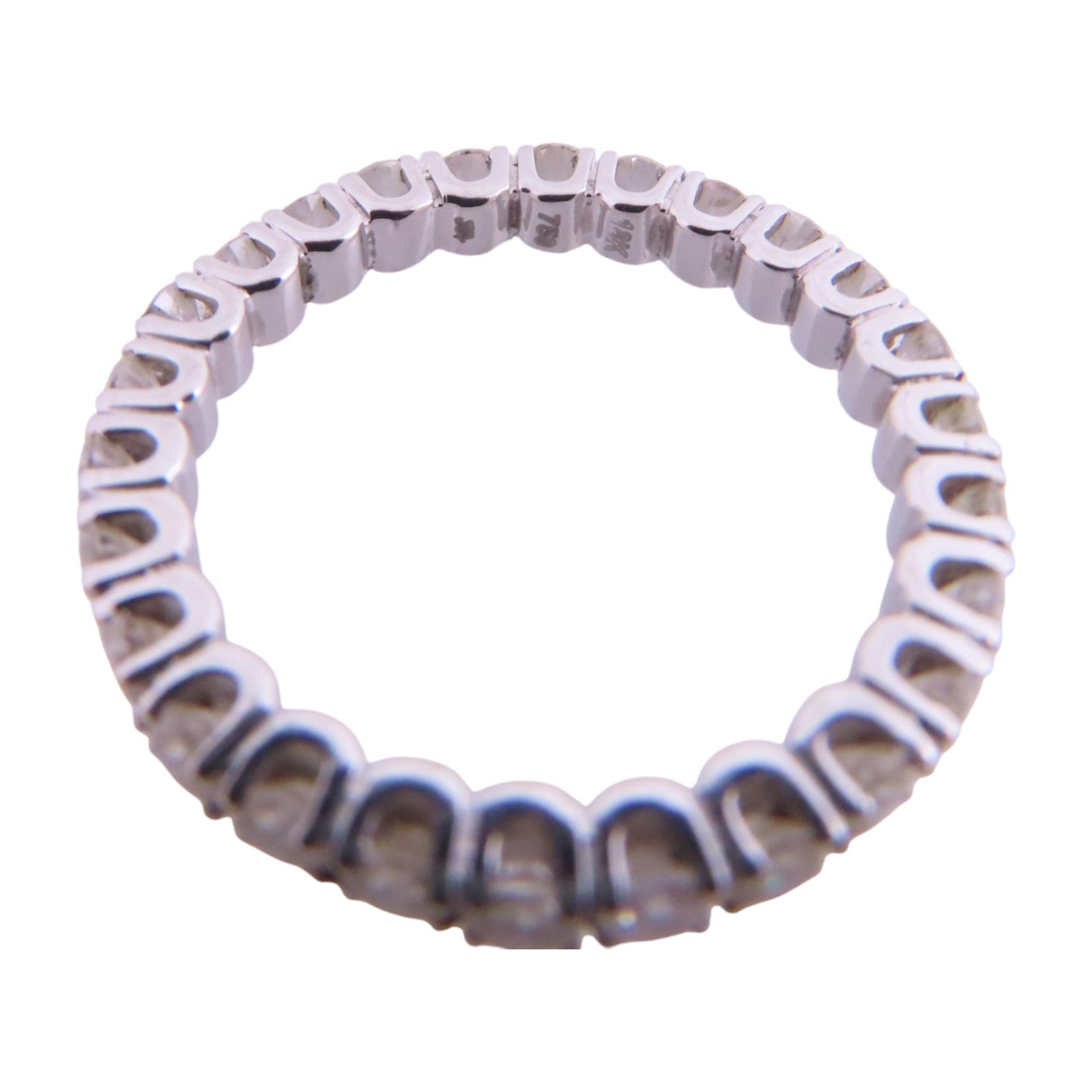 JEWELRY 18K白金/鑽石Diamond Ring戒指US#4